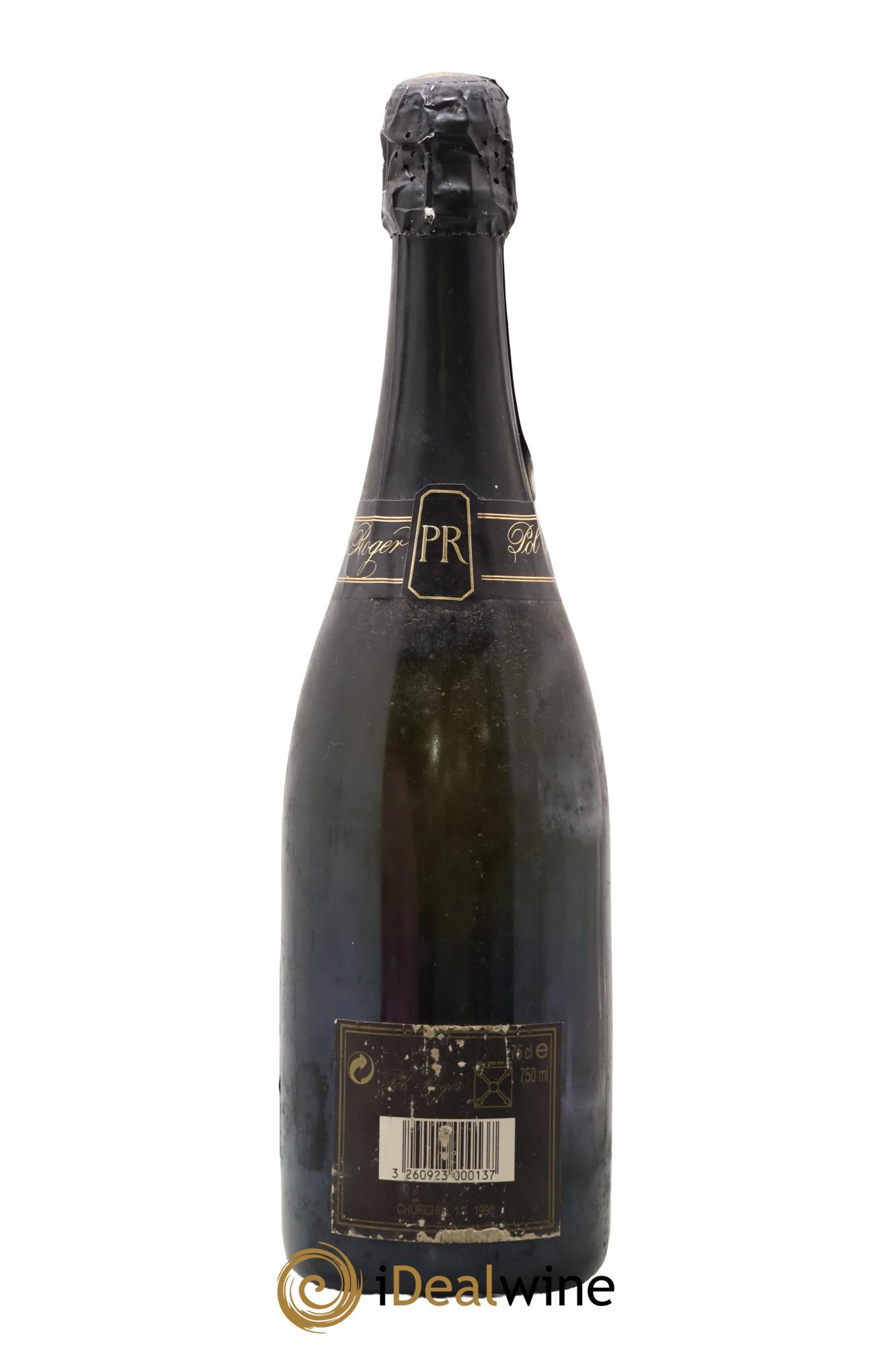 Cuvée Winston Churchill Pol Roger 1990 - Lot de 1 bouteille - 1