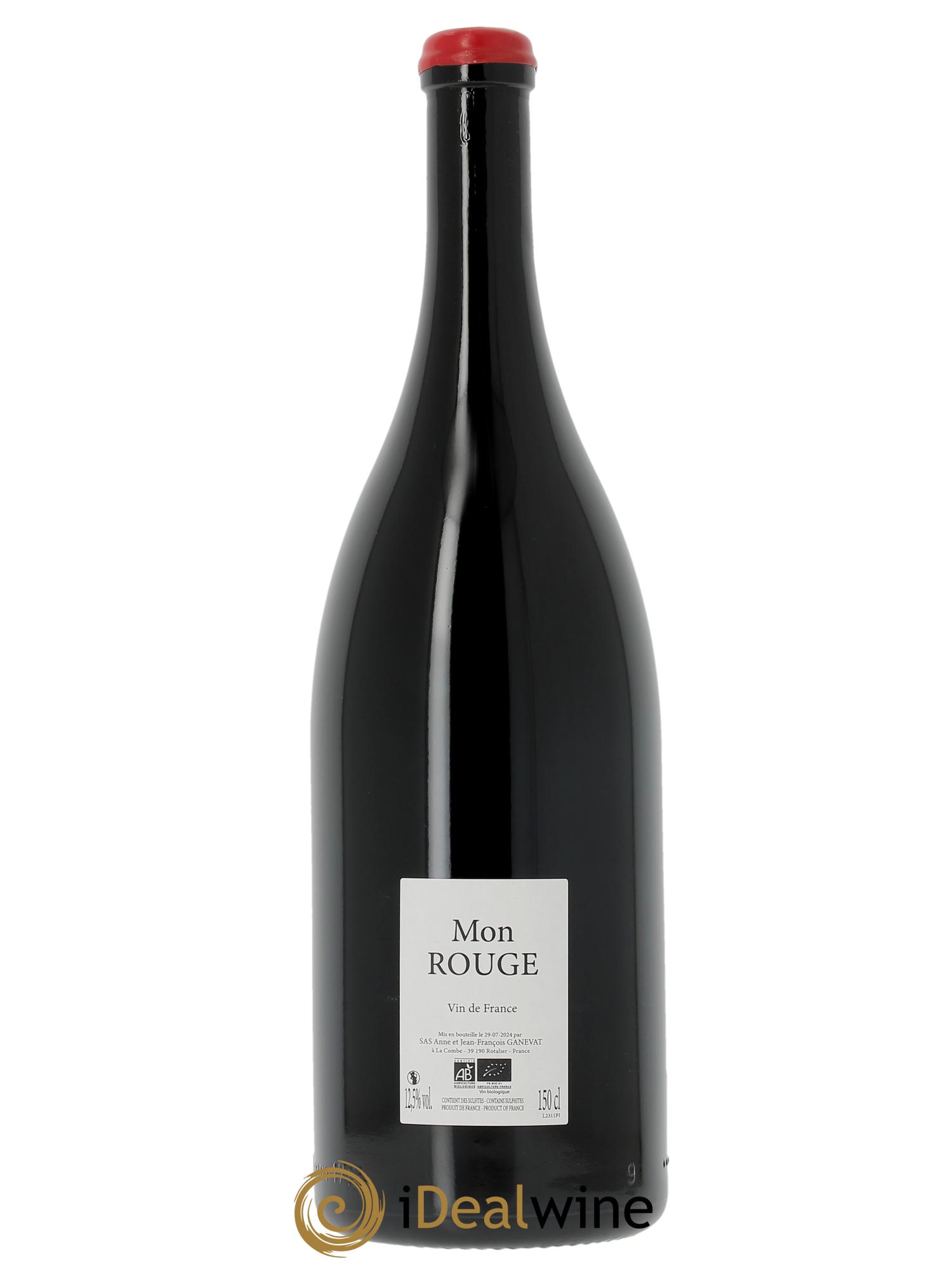 Vin de France Mon Rouge Anne et Jean François Ganevat  - Lot of 1 magnum - 0