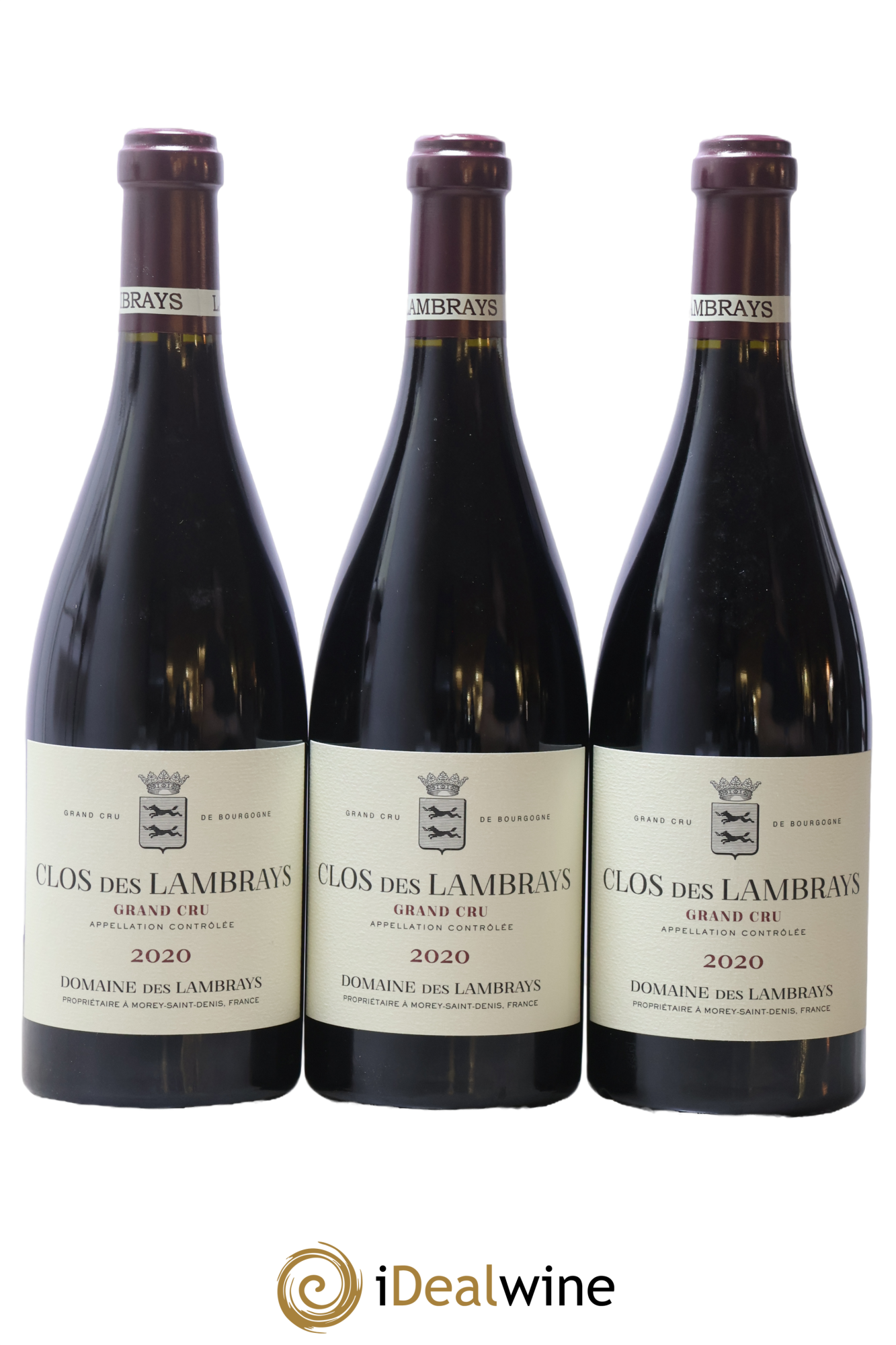 Clos des Lambrays Grand Cru Domaine des Lambrays 2020 - Lote de 3 botellas - 0