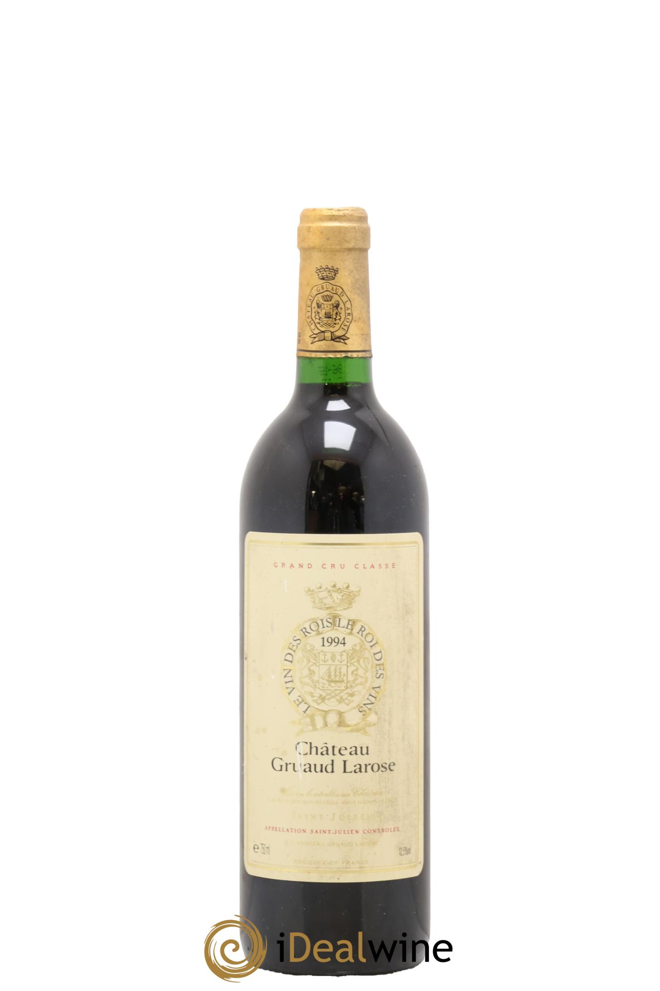 Château Gruaud Larose 2ème Grand Cru Classé 1994 - Lot de 1 bouteille - 0