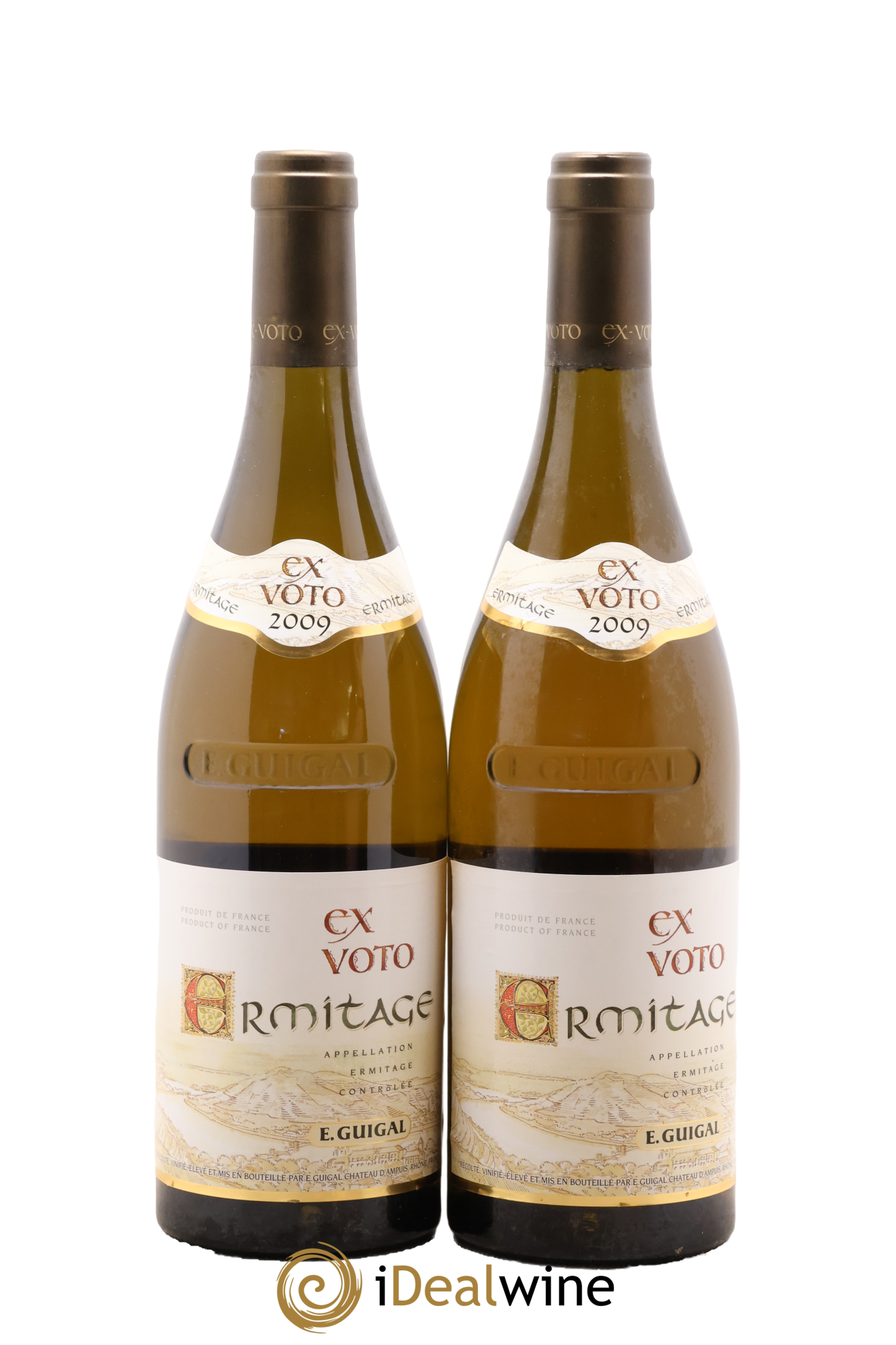 Ermitage Ex Voto Guigal 2009 - Lot de 2 bouteilles - 0
