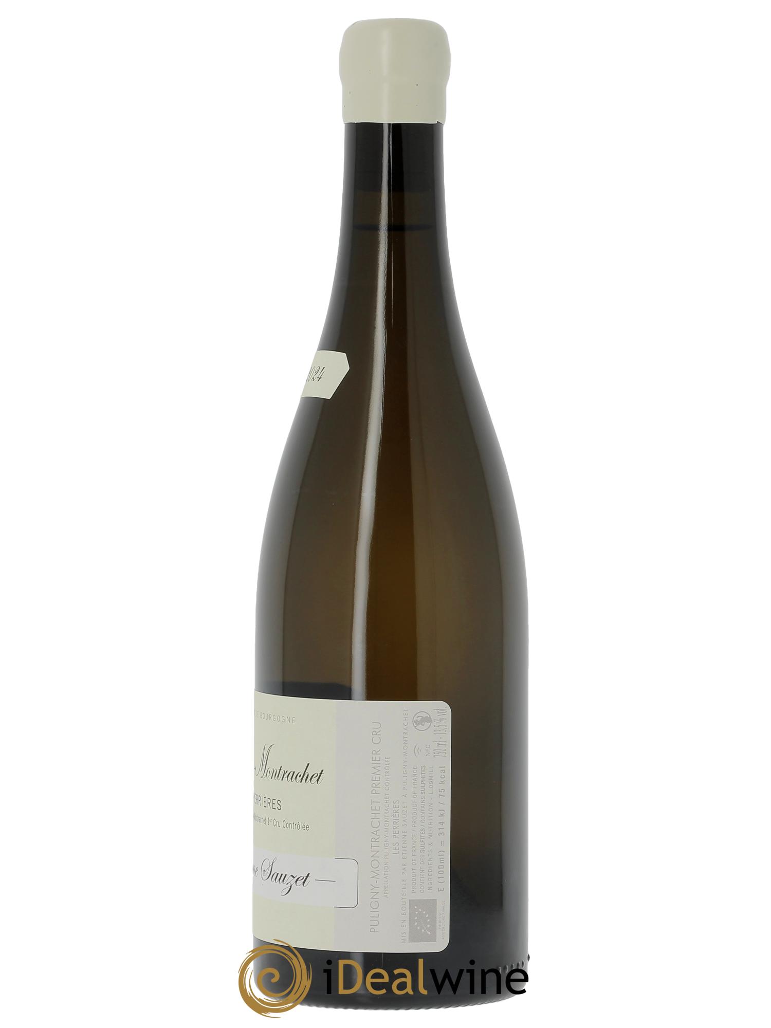 Puligny-Montrachet 1er Cru Les Perrières Etienne Sauzet  2024 - Lot de 1 bouteille - 1