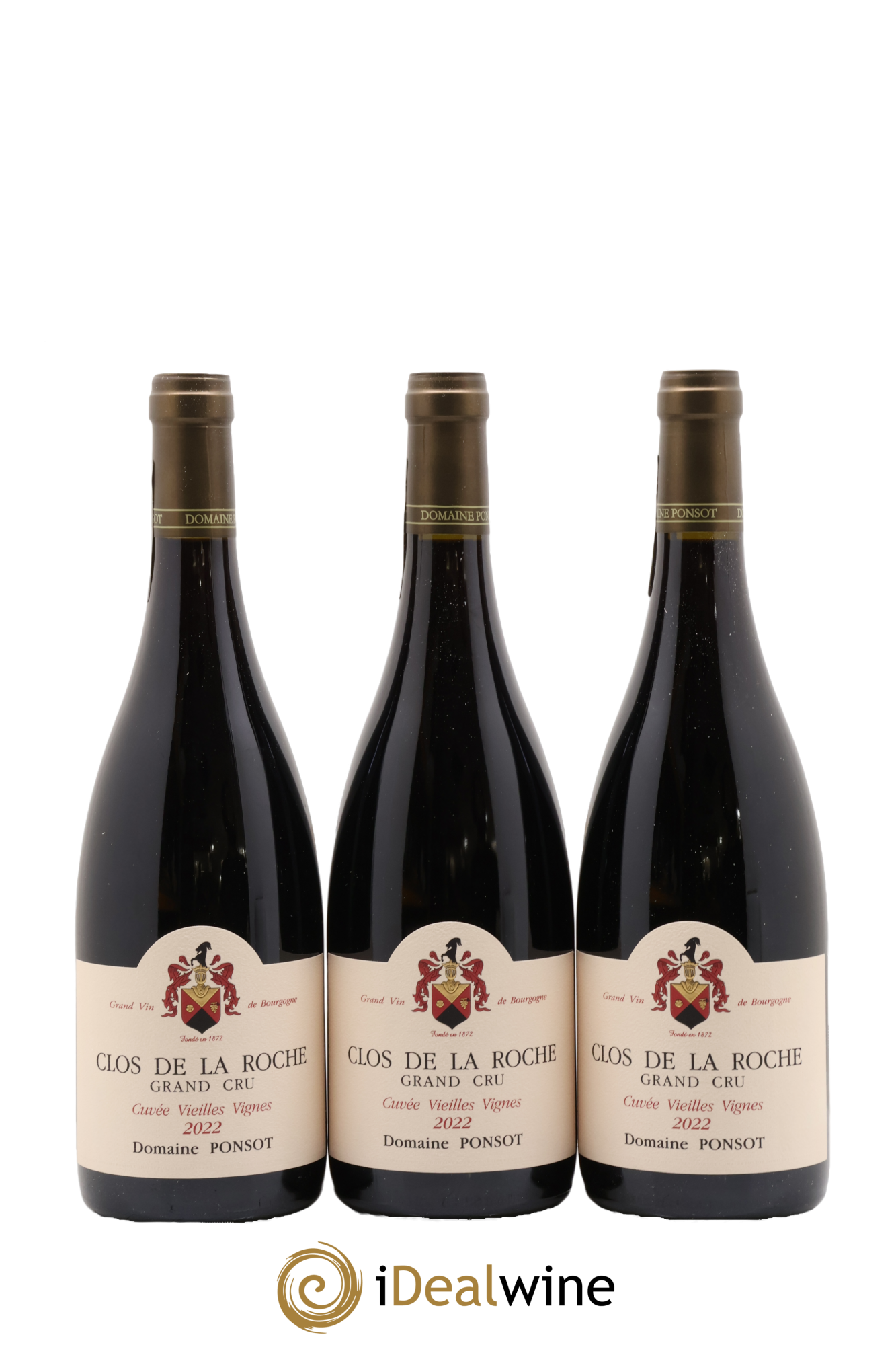 Clos de la Roche Grand Cru Vieilles Vignes Ponsot (Domaine) 2022 - Lot of 6 bottles - 3