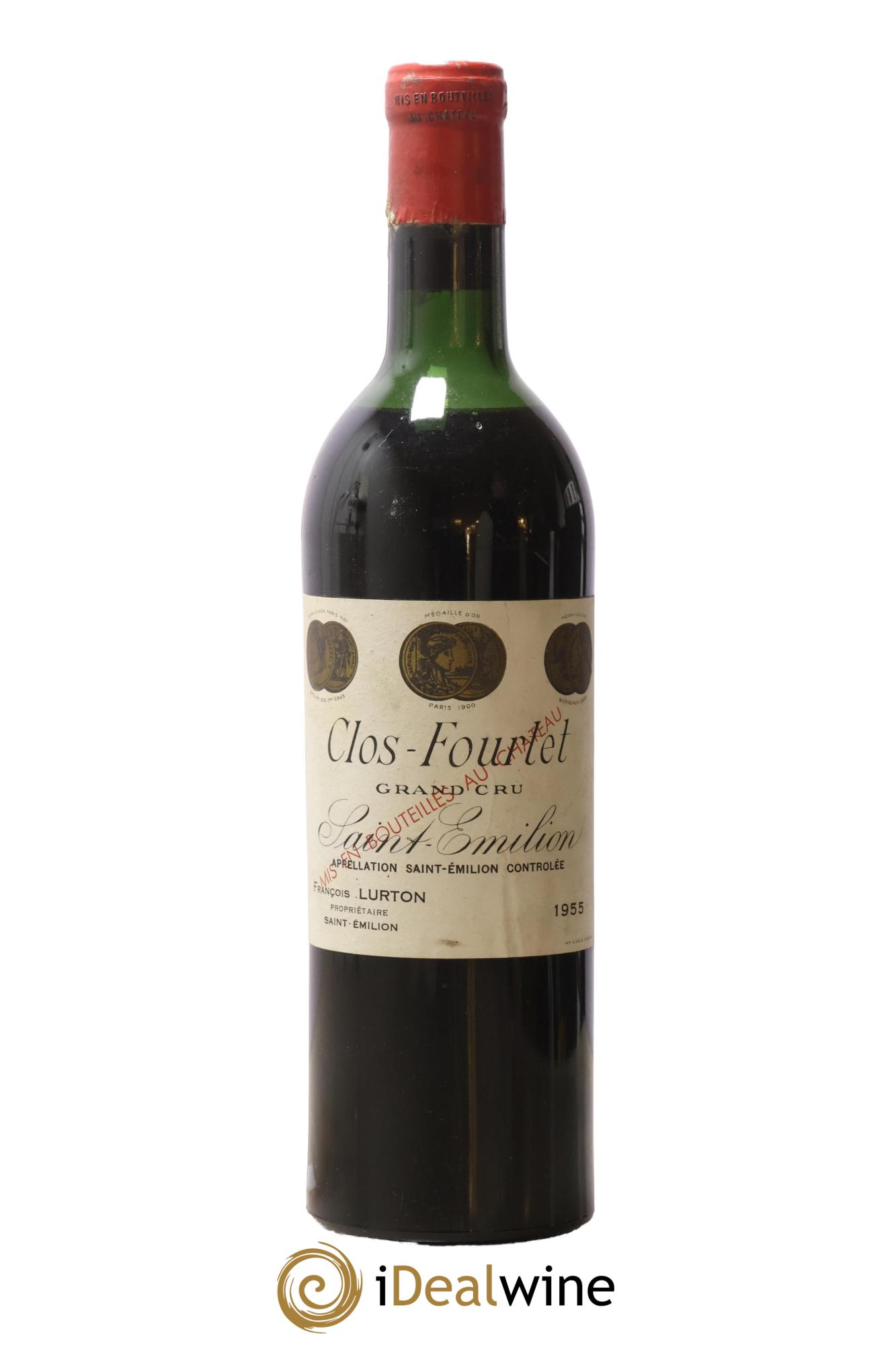 Clos Fourtet 1er Grand Cru Classé B 1955 - Lote de 1 botella - 0