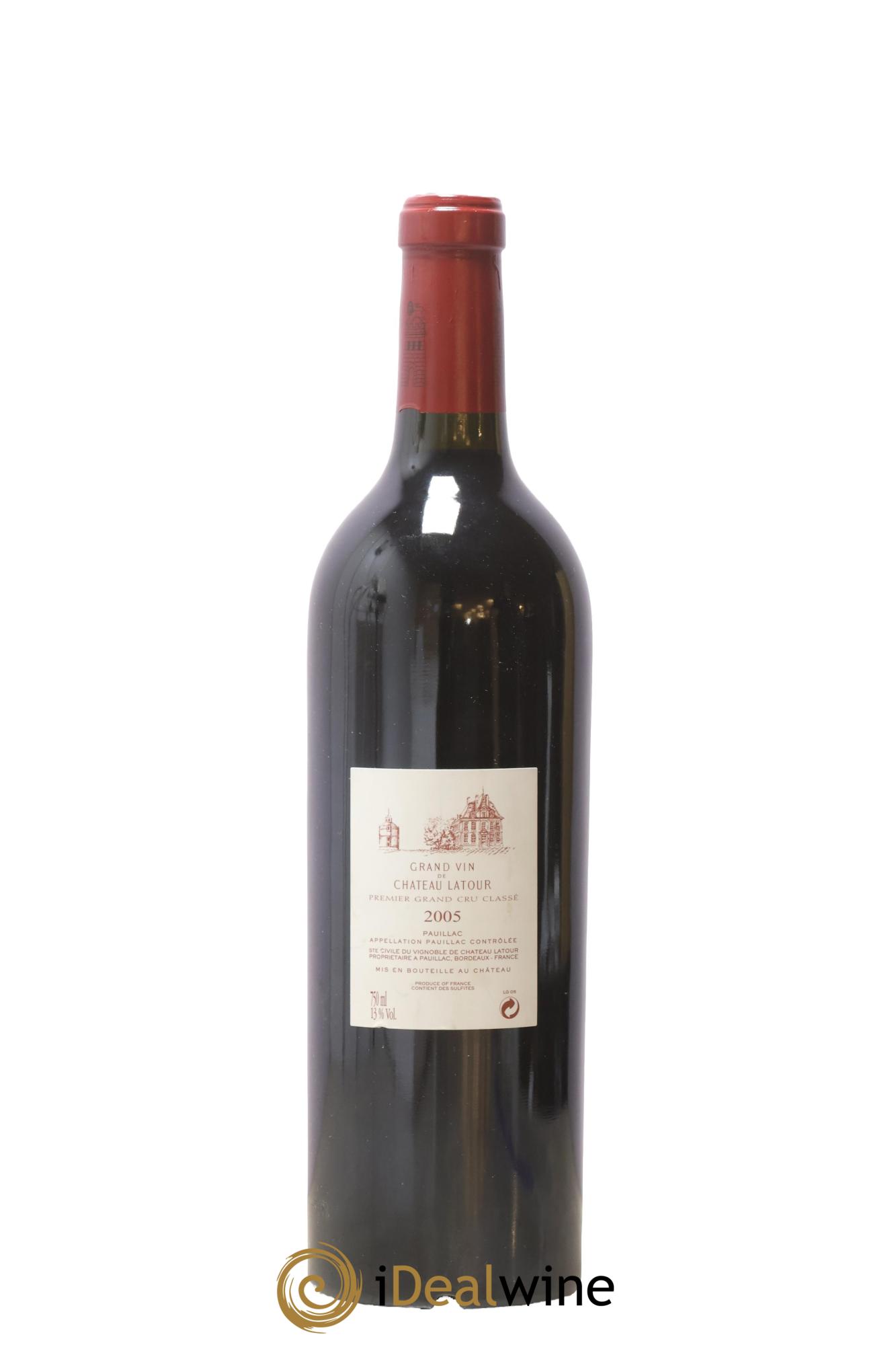 Château Latour 1er Grand Cru Classé 2005 - Posten von 1 Flasche - 1