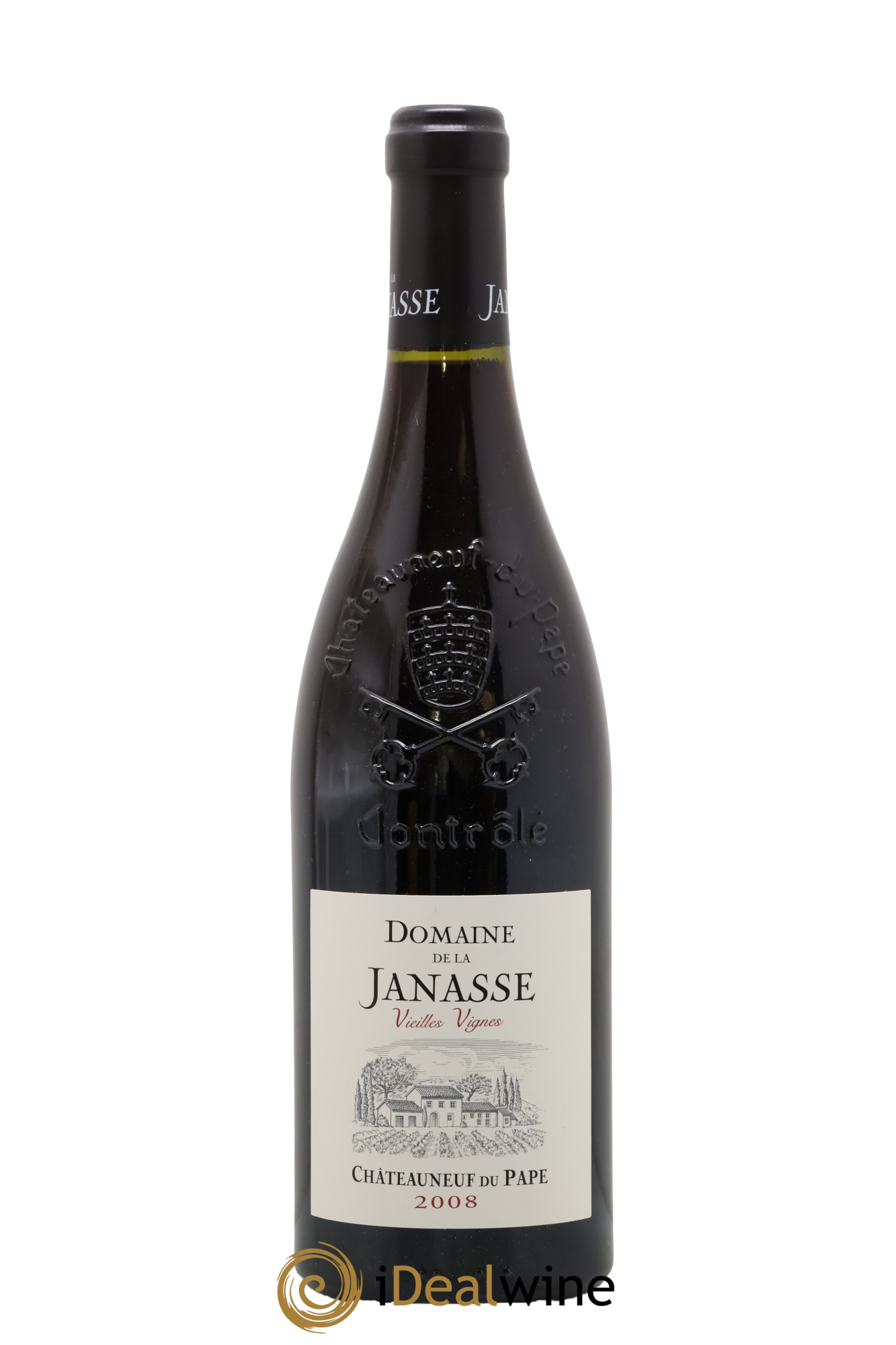 Châteauneuf-du-Pape Cuvée Vieilles Vignes La Janasse (Domaine de) 2008 - Lot de 1 bouteille - 0
