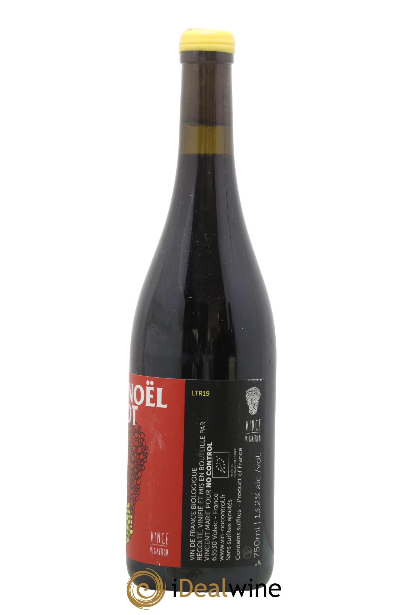 Vin de France Tournoël Riot Vincent Marie - No Control 2019 - Lotto di 1 bottiglia - 1