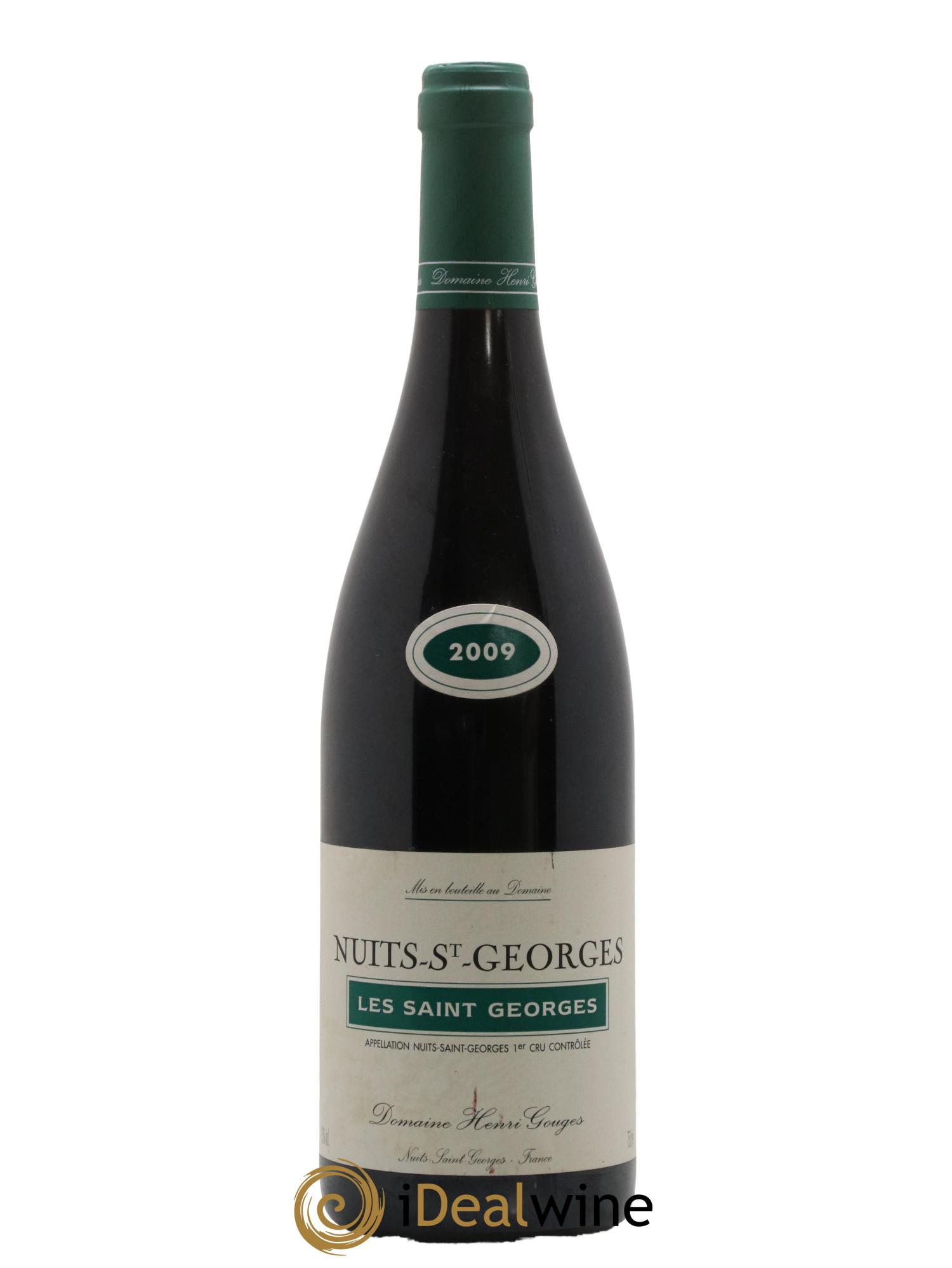 Nuits-Saint-Georges 1er Cru Les Saints Georges Henri Gouges 2009 - Posten von 1 Flasche - 0