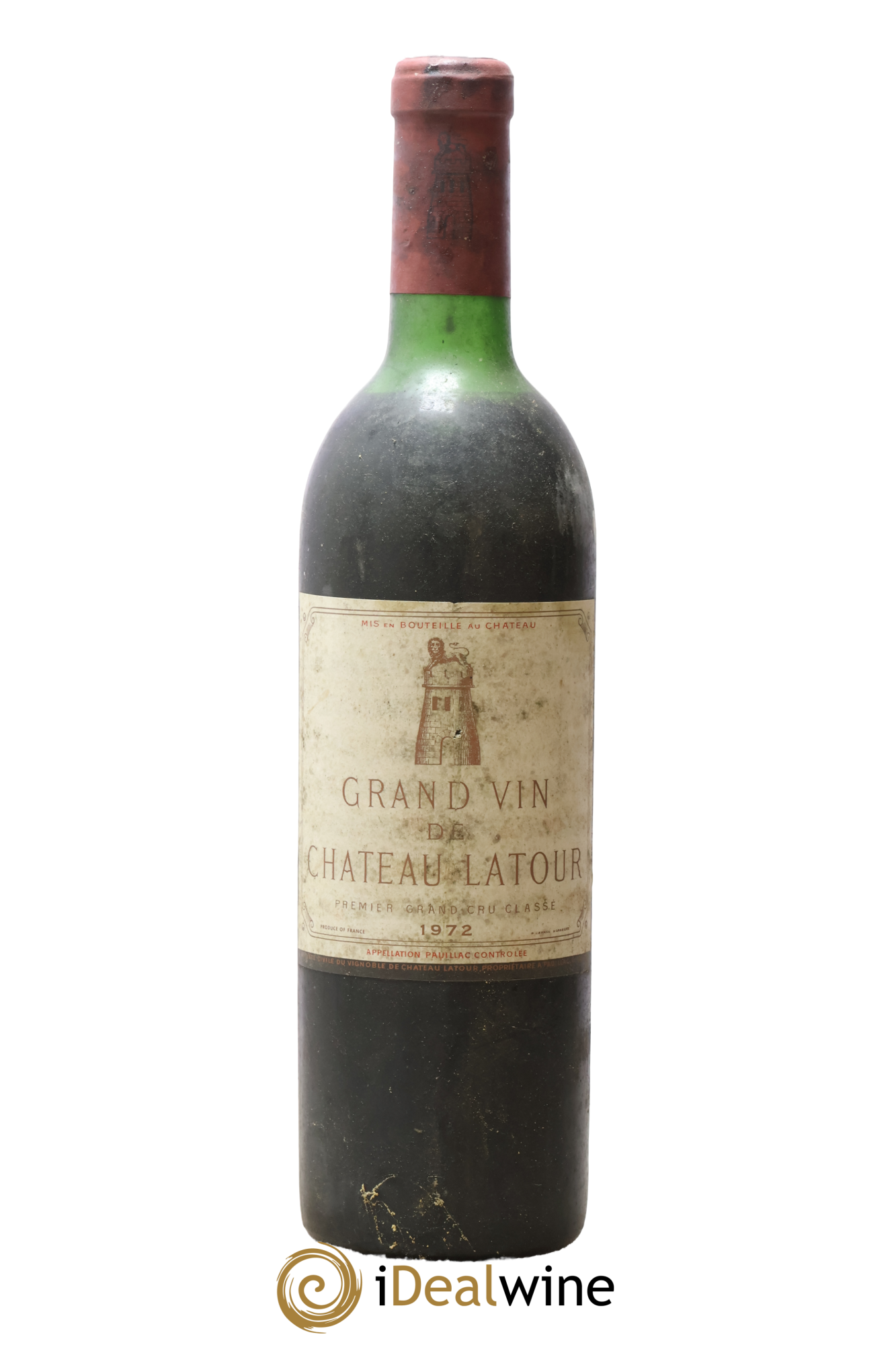 Château Latour 1er Grand Cru Classé 1972 - Posten von 1 Flasche - 0