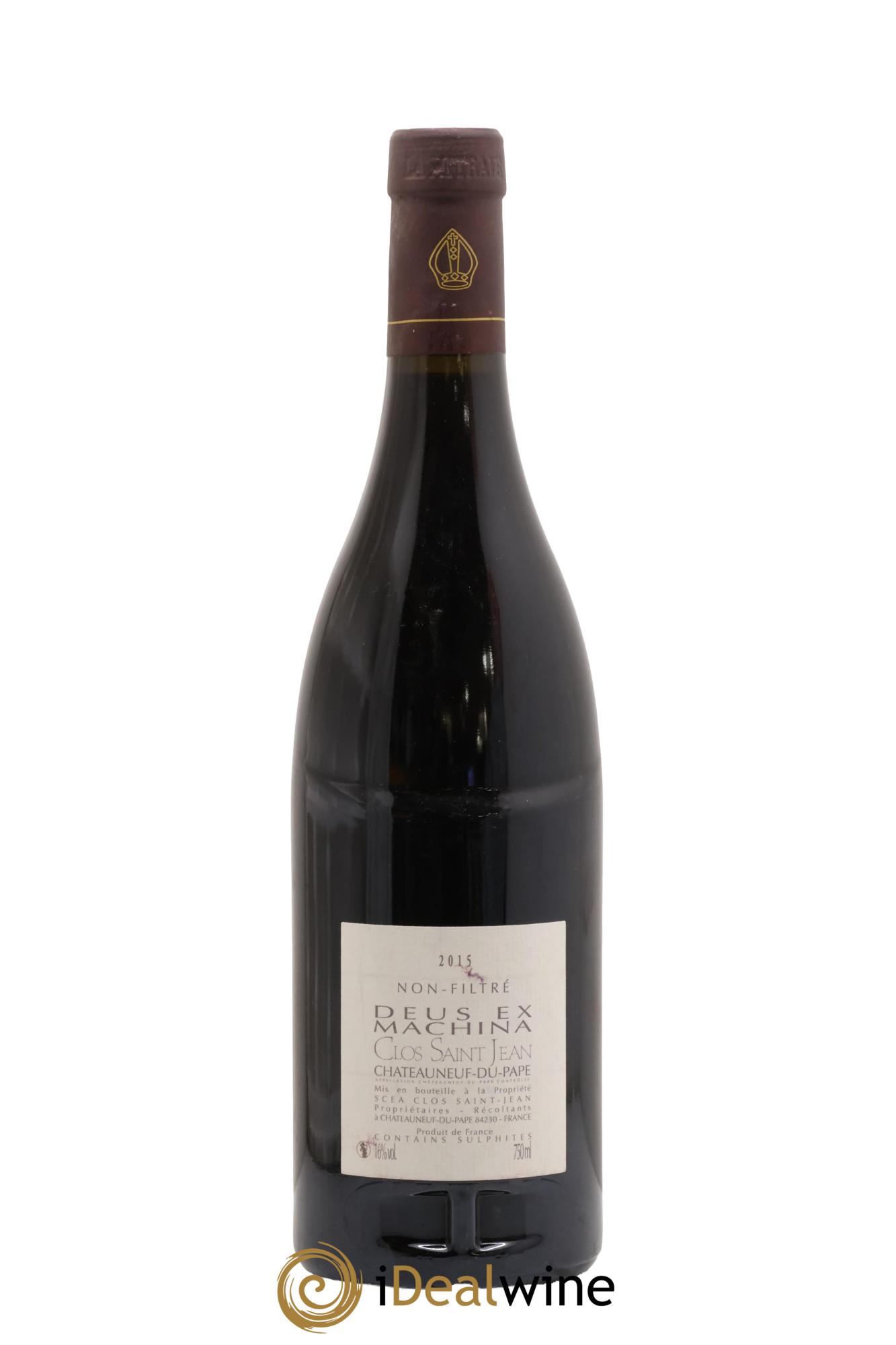 Châteauneuf-du-Pape Clos Saint-Jean Pascal et Vincent Maurel 2016 - Lot de 2 bouteilles - 1