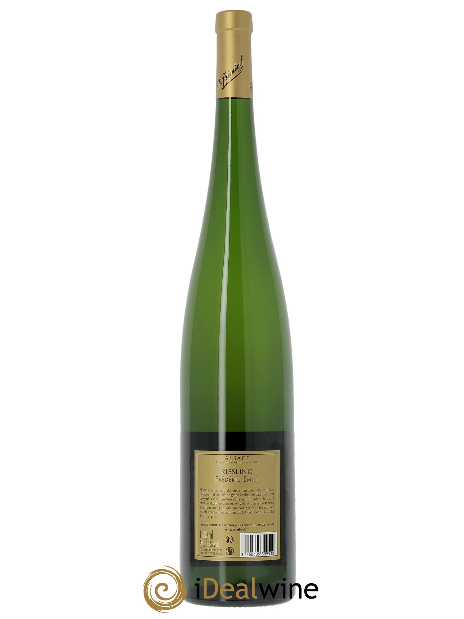 Alsace Riesling Cuvée Frédéric Emile Trimbach (Domaine)  2019 - Lot de 1 magnum - 1
