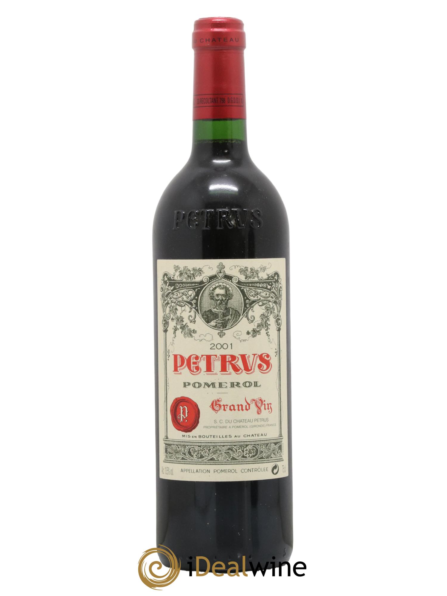Petrus 2001 - Lot de 1 bouteille - 0