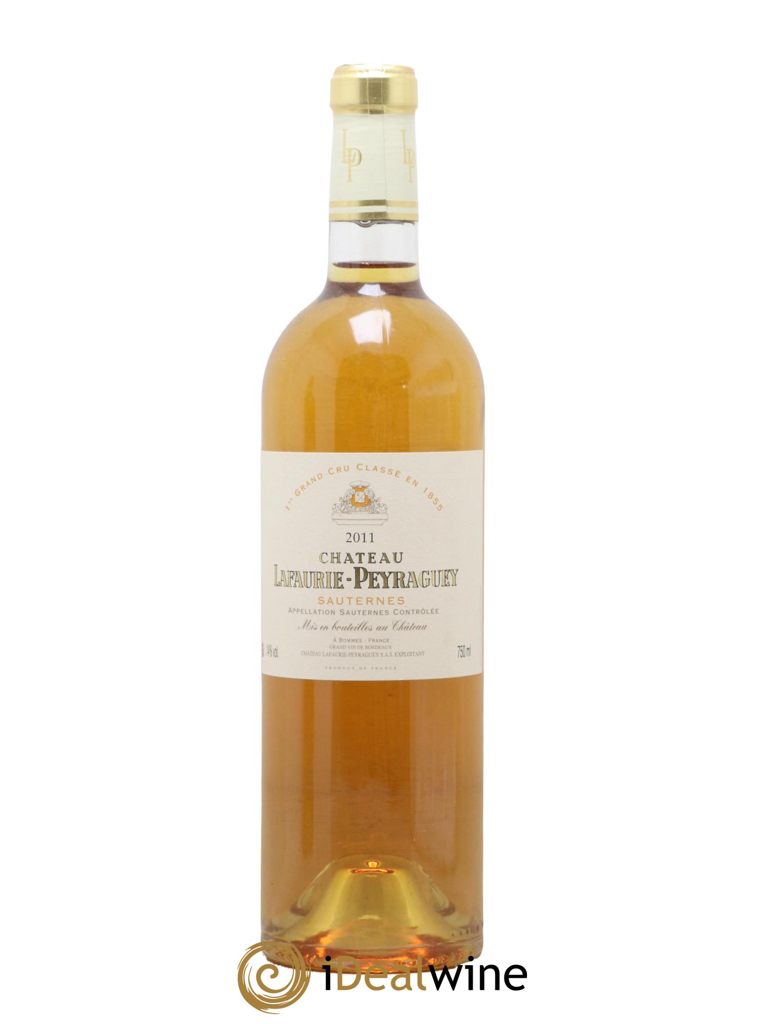 Château Lafaurie-Peyraguey 1er Grand Cru Classé 2011 - Lot de 1 bouteille - 0