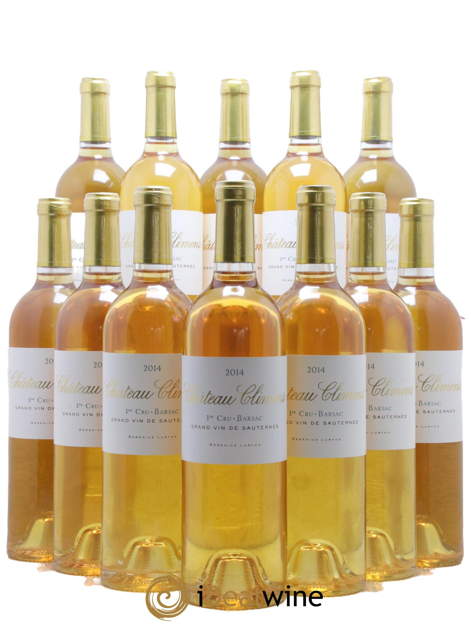 Château Climens 1er Grand Cru Classé 2014 - Lotto di 12 bottiglie - 0