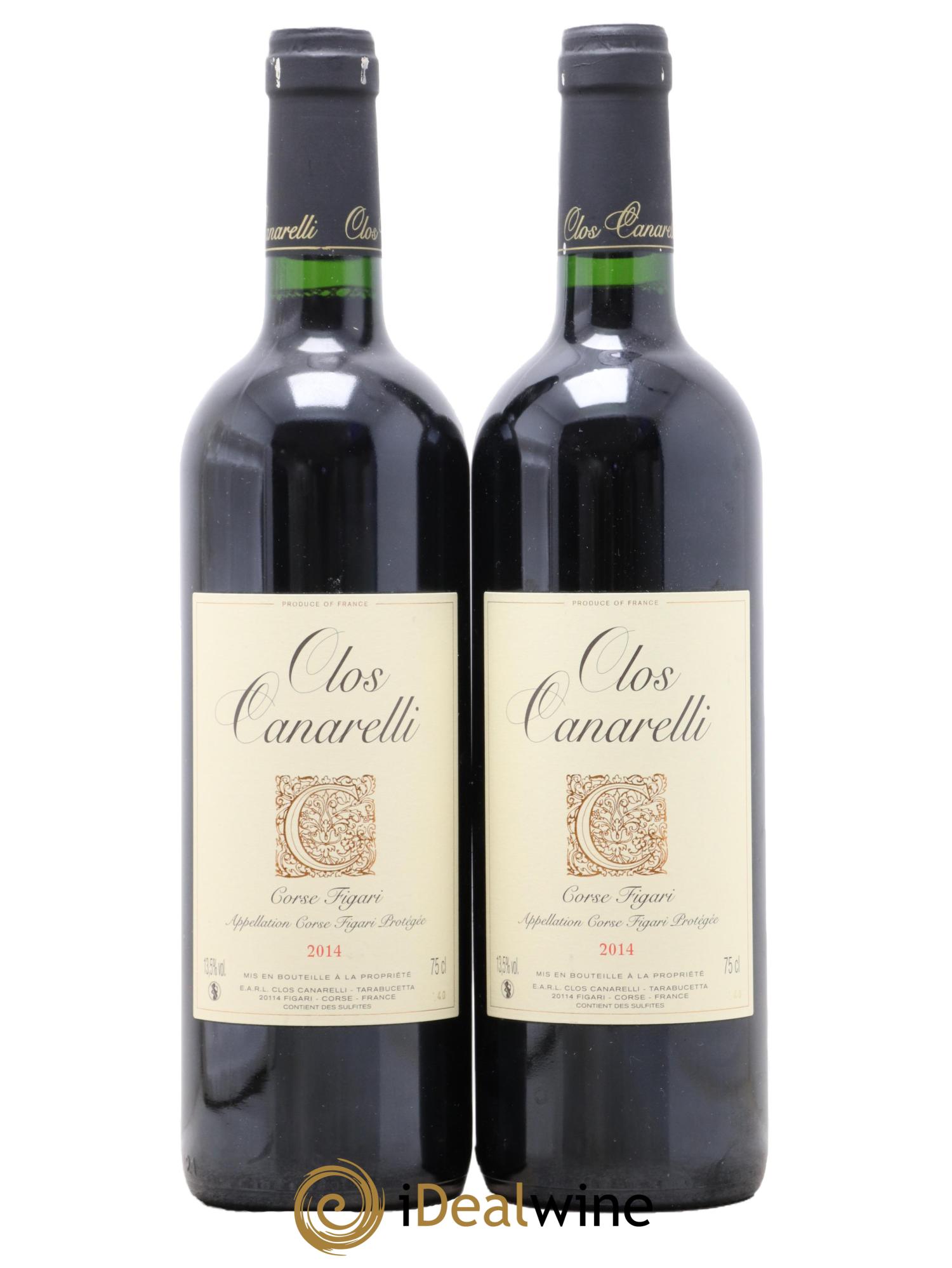 Figari Clos Canarelli 2014 - Posten von 2 Flaschen - 0