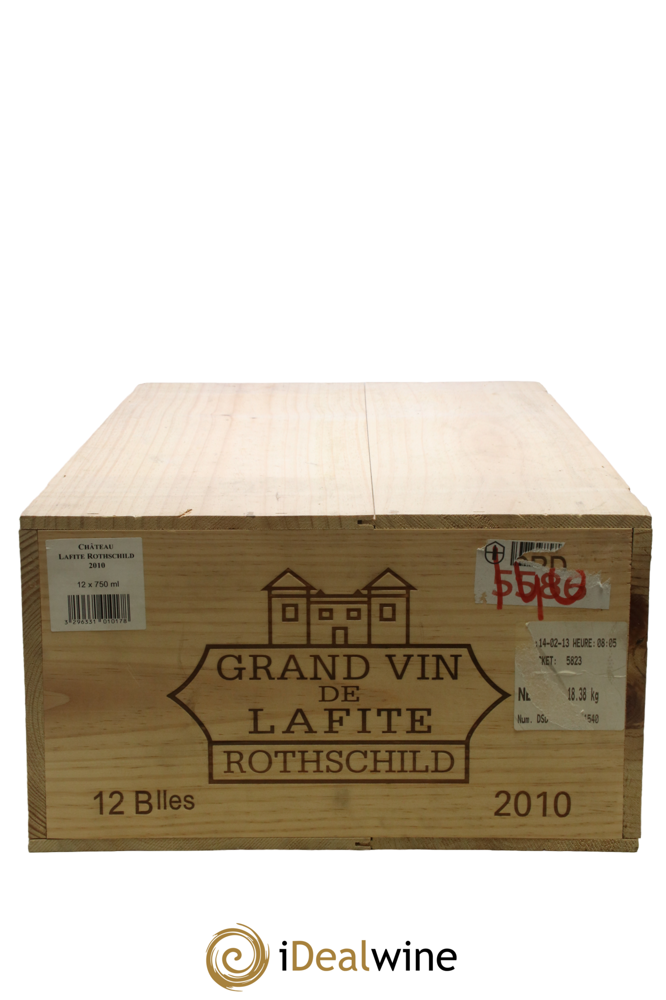 Château Lafite Rothschild 1er Grand Cru Classé 2010 - Posten von 12 Flaschen - 10