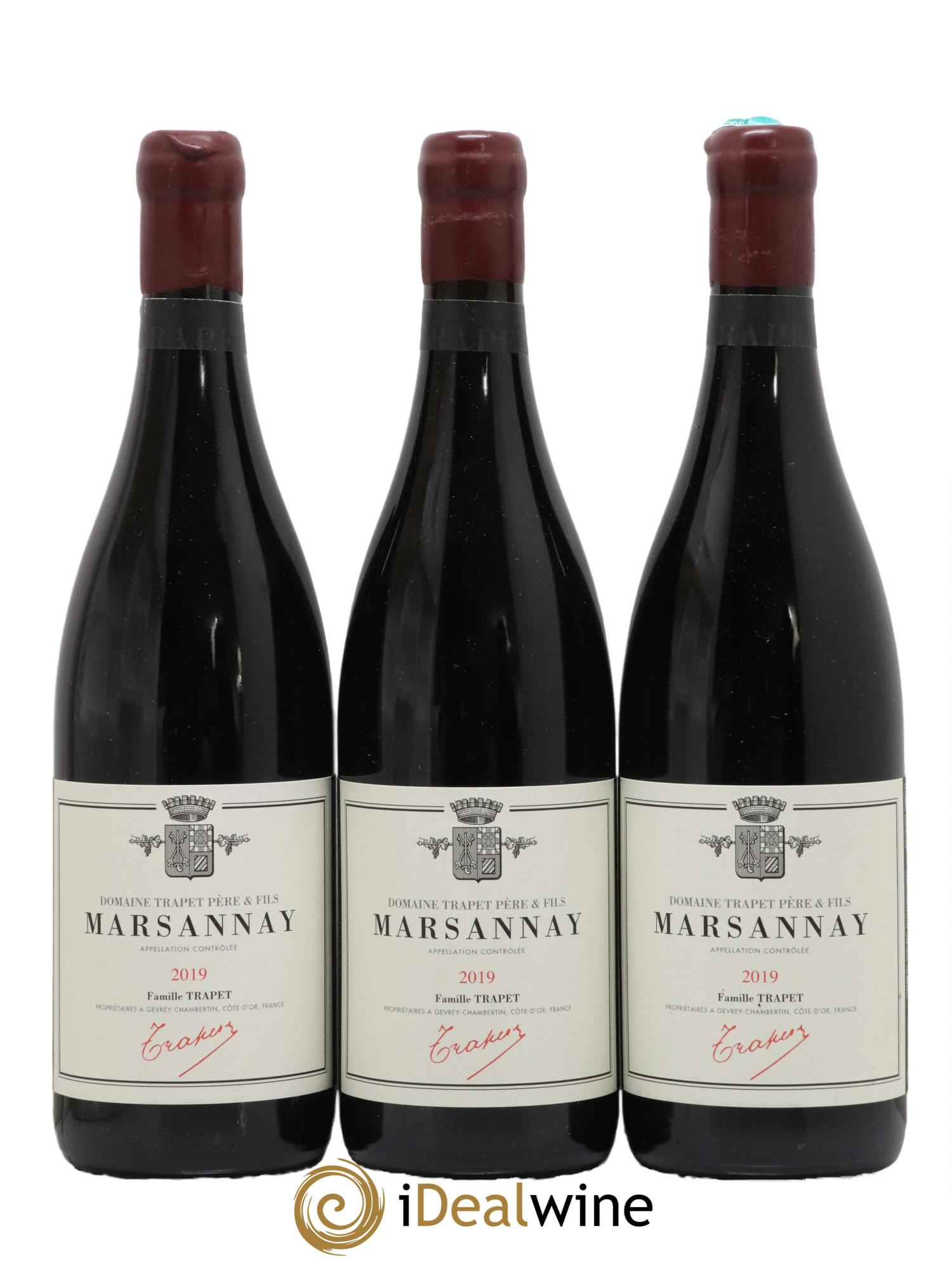 Marsannay Domaine Trapet 2019 - Lot de 3 bouteilles - 0