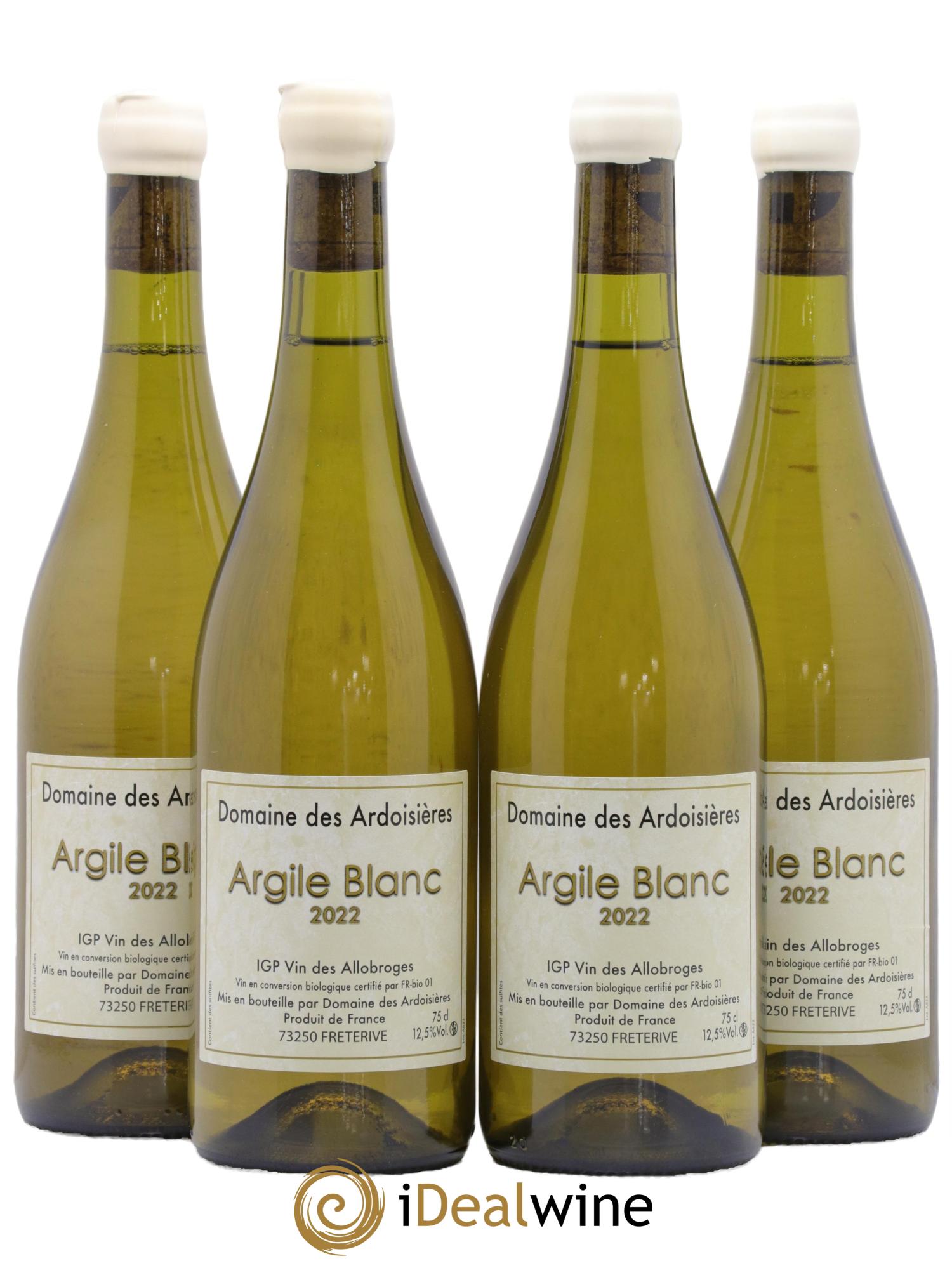 Vin des Allobroges Saint-Pierre-de-Soucy Argile Ardoisières (Domaine des) 2022 - Lot de 4 bouteilles - 0