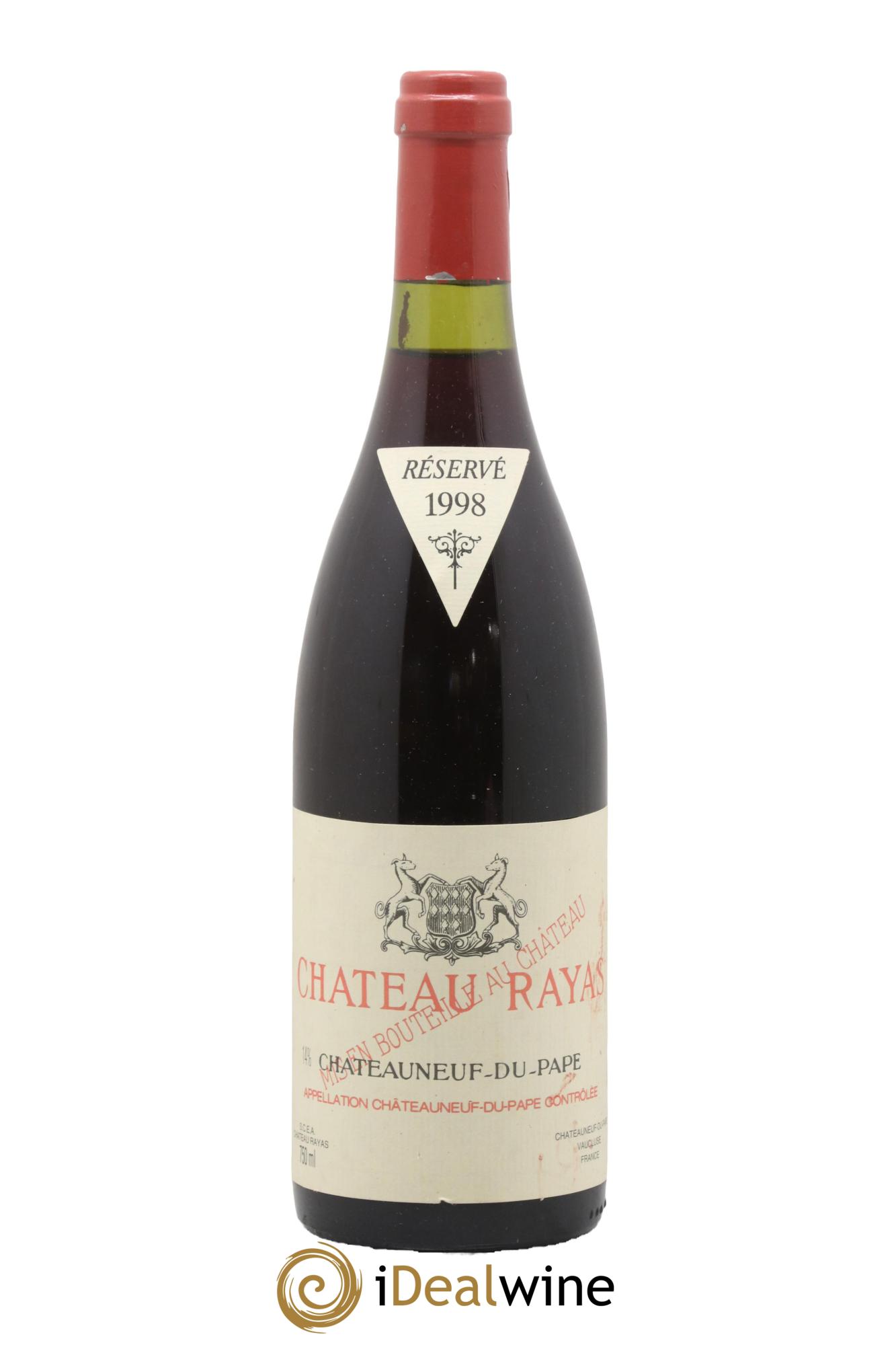 Châteauneuf-du-Pape Château Rayas Emmanuel Reynaud 1998 - Lot of 1 bottle - 0