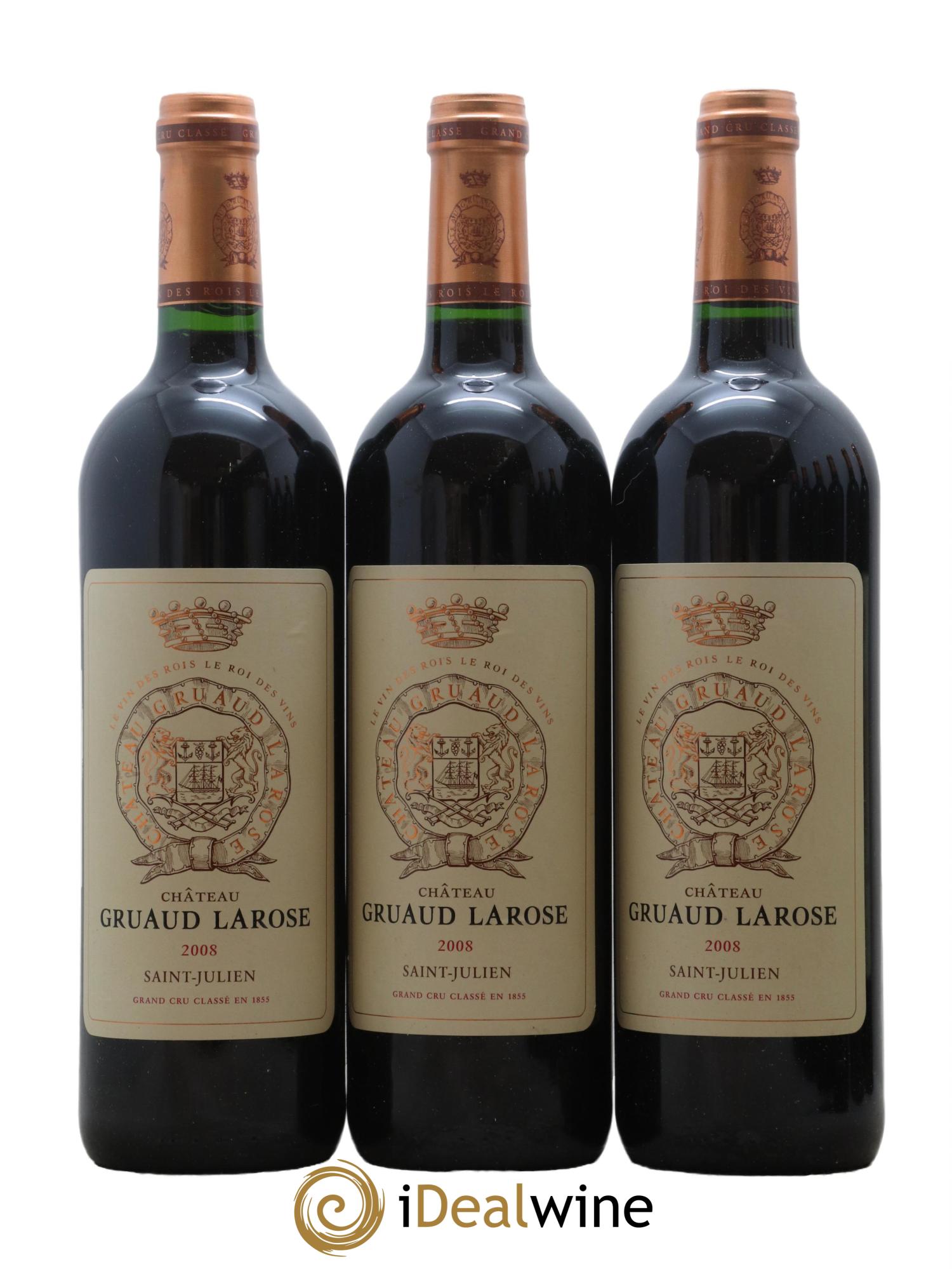 Château Gruaud Larose 2ème Grand Cru Classé 2008 - Lot de 12 bouteilles - 3