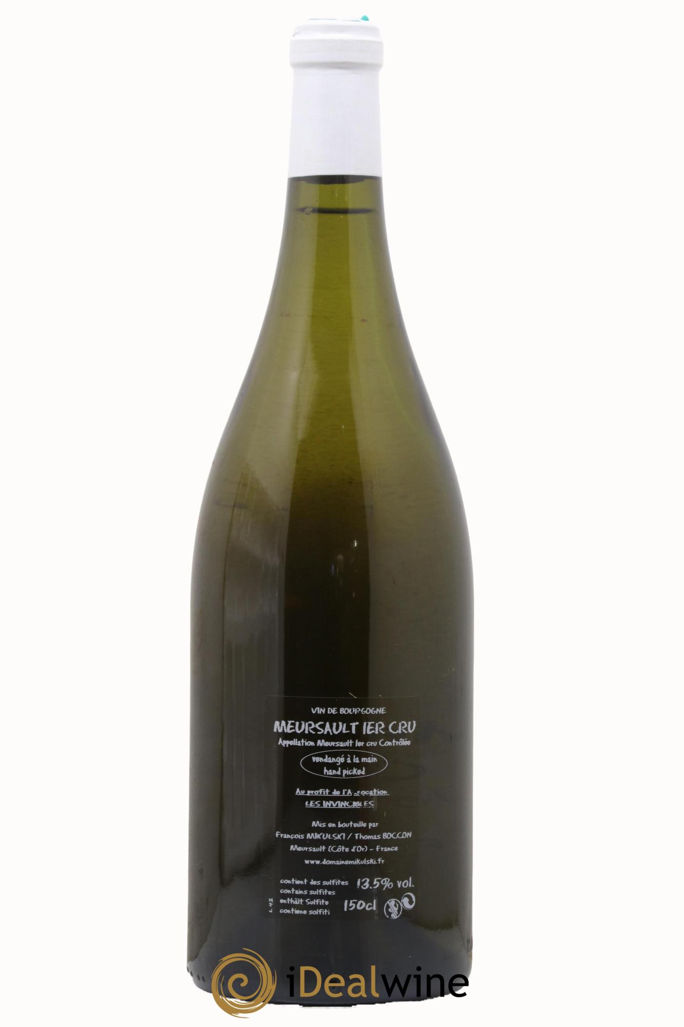 Meursault 1er Cru Charmes François Mikulski  2021 - Lot de 1 magnum - 1