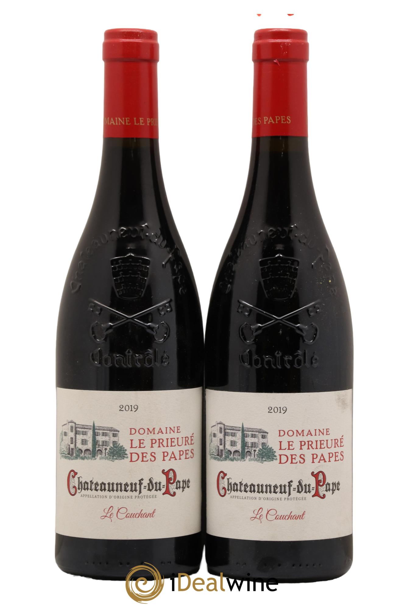 Châteauneuf-du-Pape Le Couchant Domaine Le Prieure Des Papes 2019 - Lot de 2 bouteilles - 0