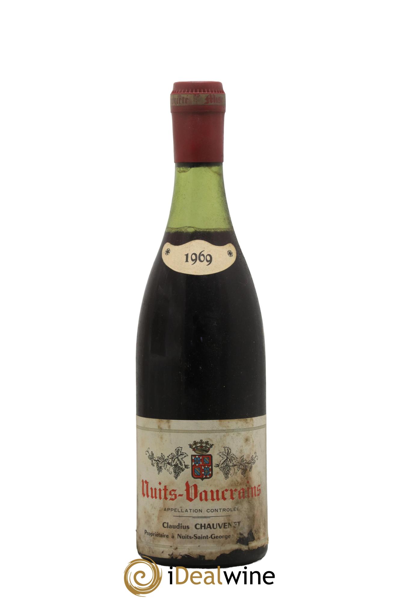 Nuits-Saint-Georges Vaucrains Claudius Chauvenet 1969 - Posten von 1 Flasche - 0