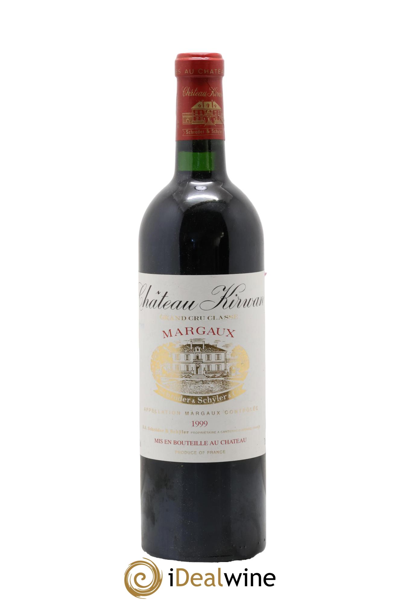 Château Kirwan 3ème Grand Cru Classé 1999 - Posten von 1 Flasche - 0
