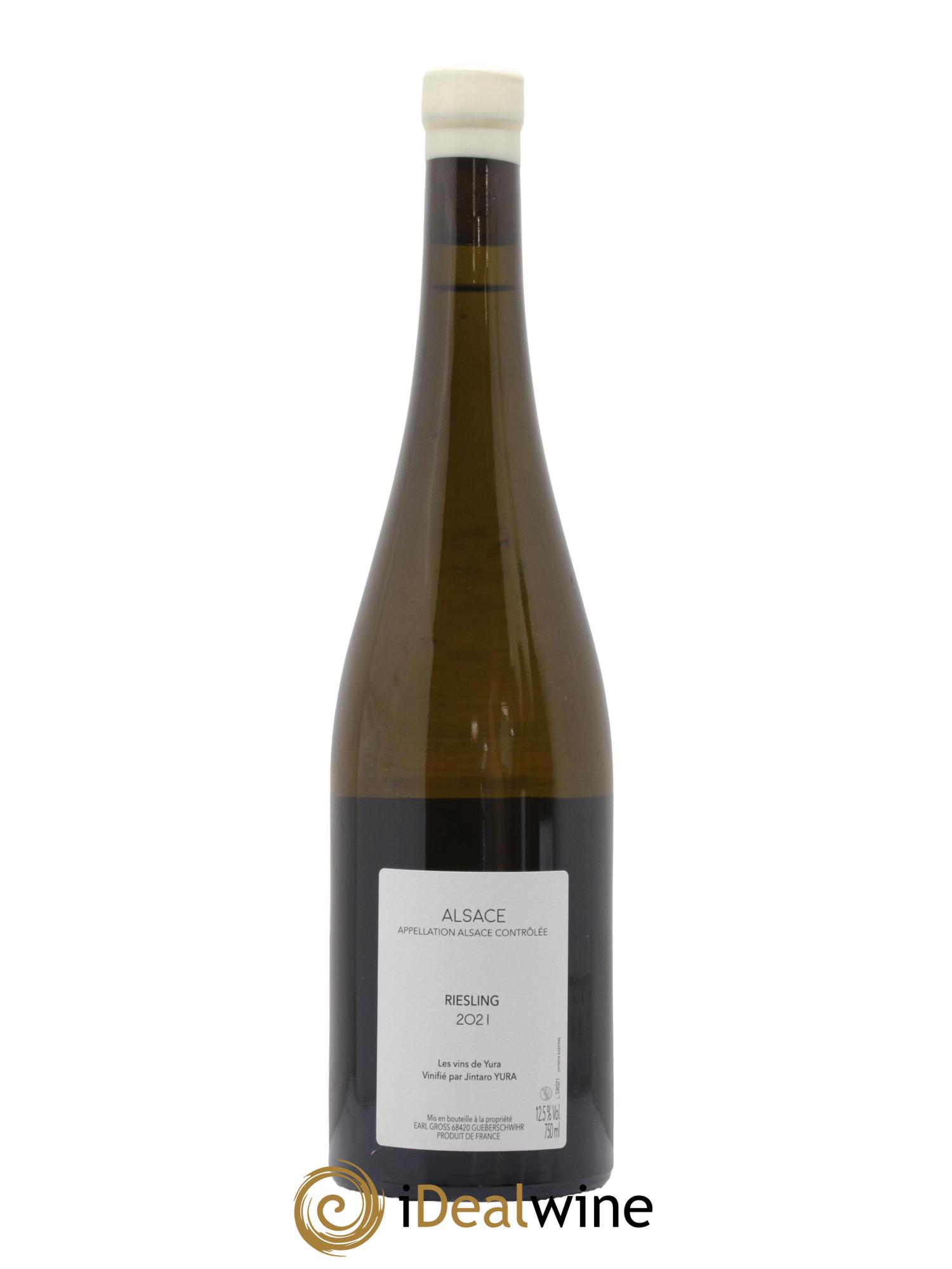 Alsace Le silence et la résonance Jintaro Yura 2021 - Lot de 1 bouteille - 1