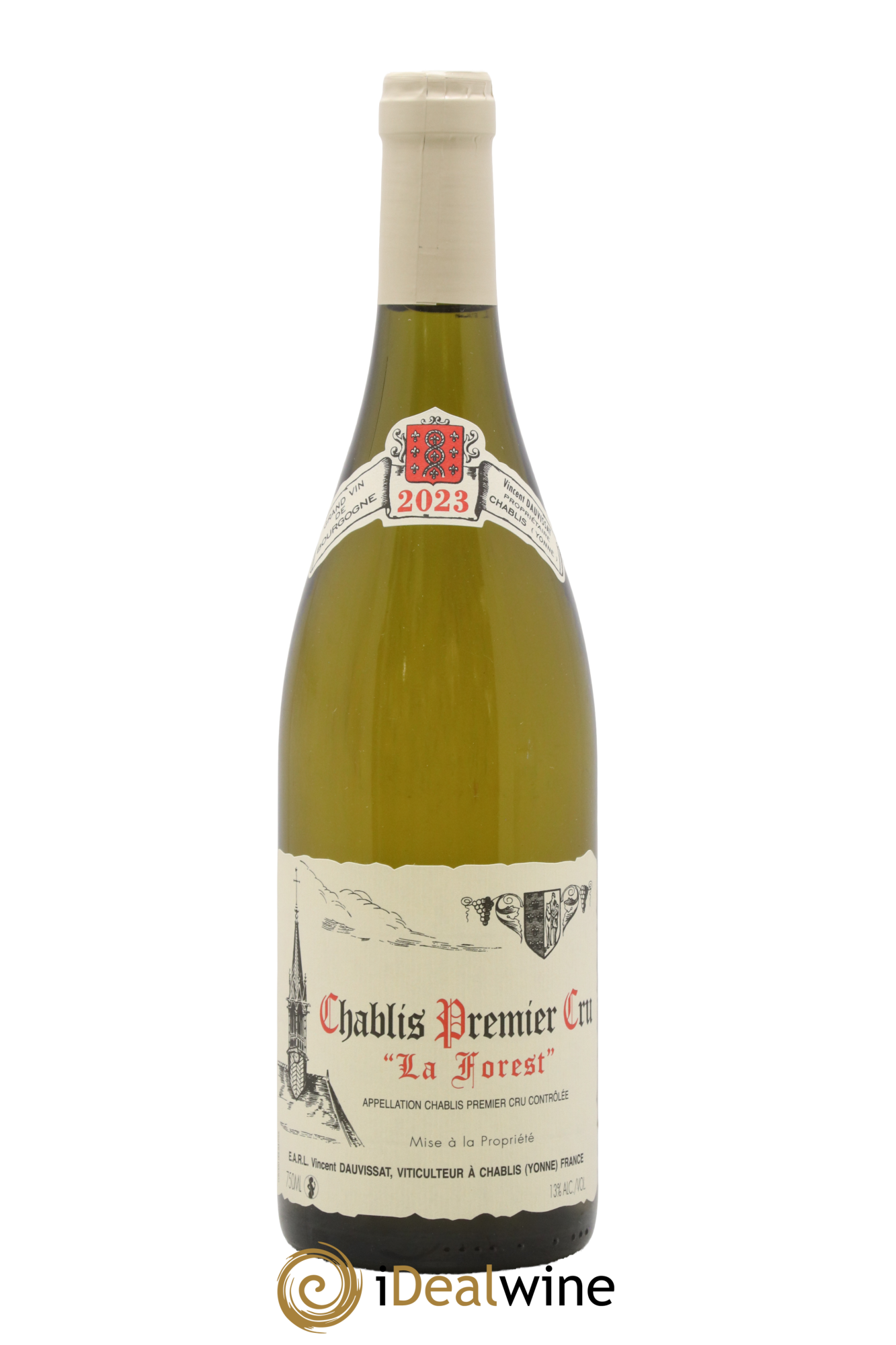 Chablis 1er Cru La Forest Vincent Dauvissat (Domaine) 2023 - Lot de 1 bouteille - 0