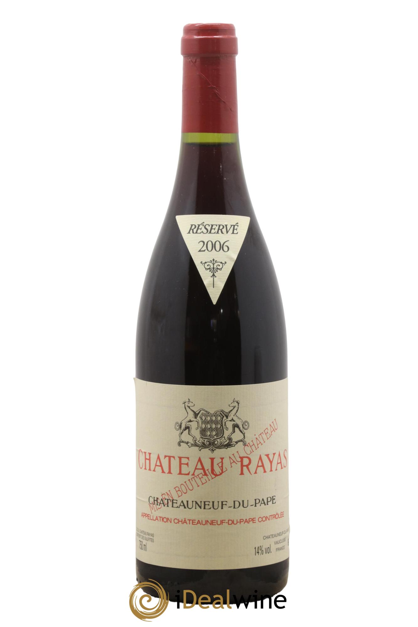 Châteauneuf-du-Pape Château Rayas Emmanuel Reynaud 2006 - Lot de 1 bouteille - 0