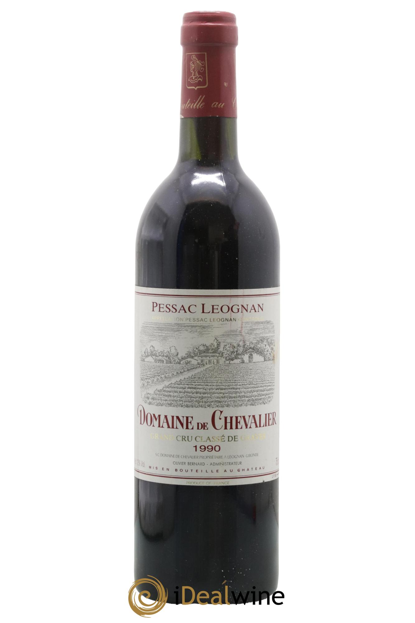 Domaine de Chevalier Cru Classé de Graves 1990 - Lot de 1 bouteille - 0