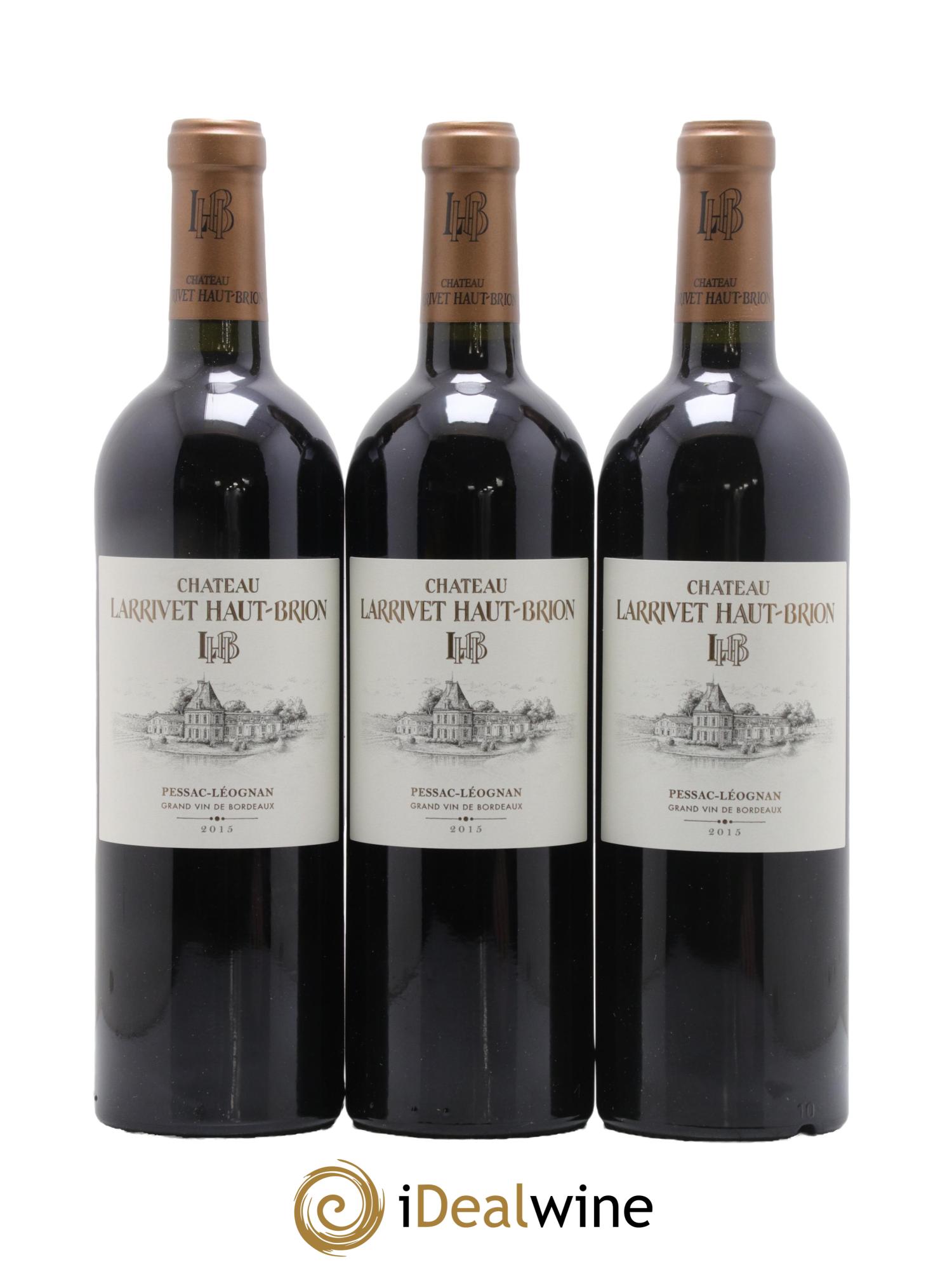 Château Larrivet Haut-Brion 2015 - Lot de 6 bouteilles - 2