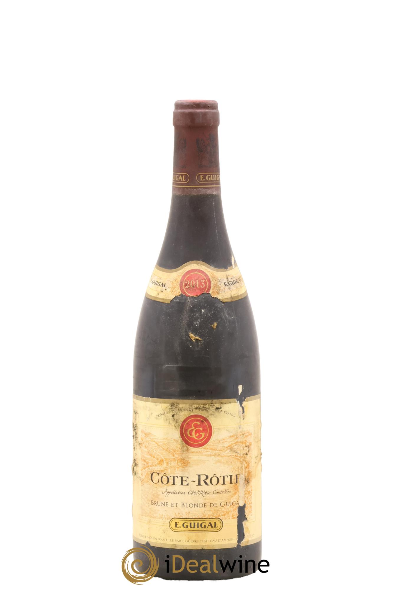Côte-Rôtie Côtes Brune et Blonde Guigal 2013 - Lot de 1 bouteille - 0