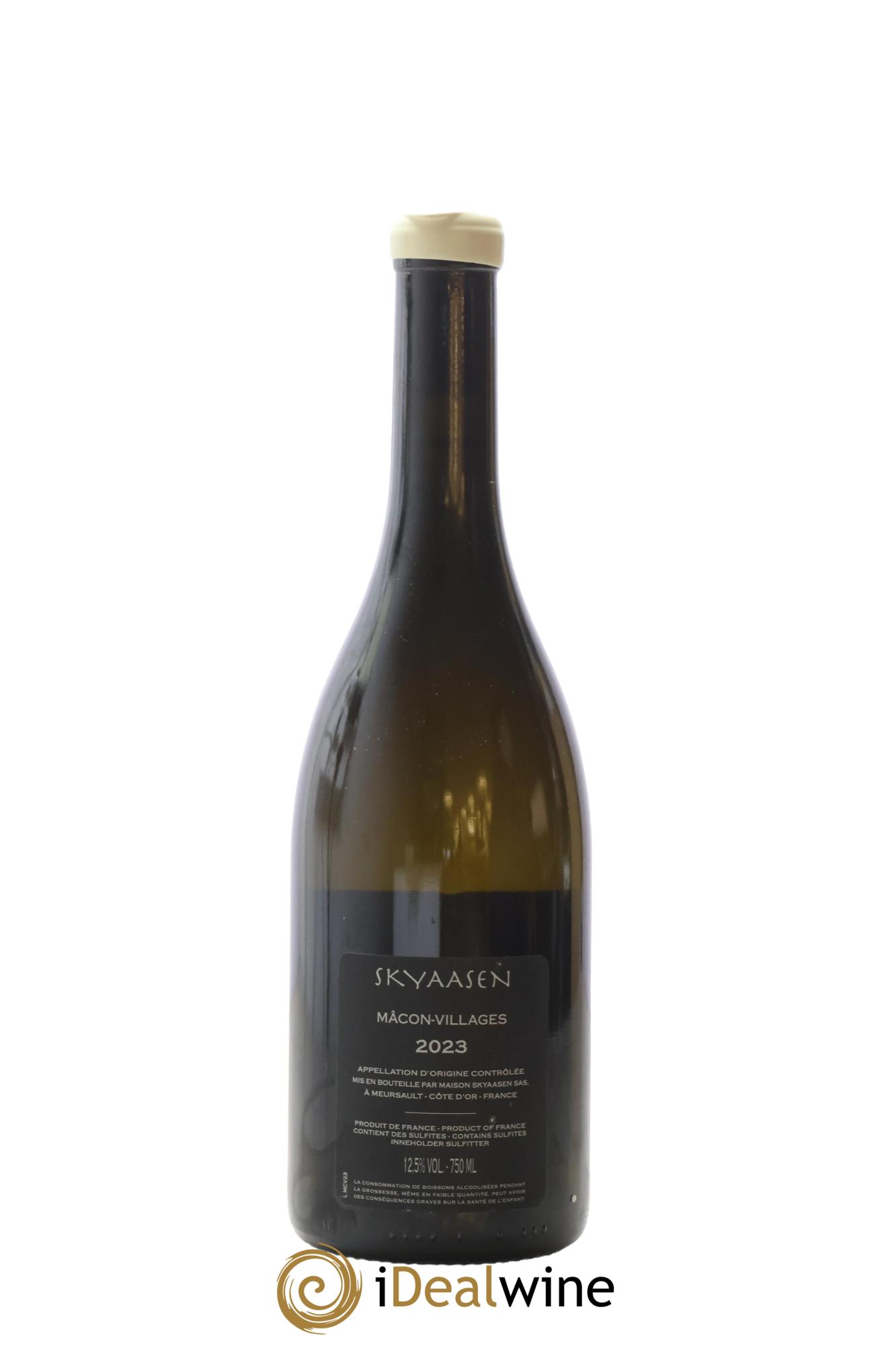 Mâcon-Villages Maison Skyaasen 2023 - Lot de 1 bouteille - 1