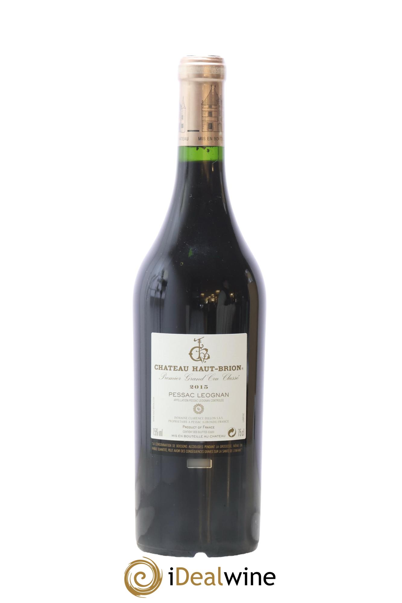 Château Haut Brion 1er Grand Cru Classé 2015 - Lotto di 1 bottiglia - 1