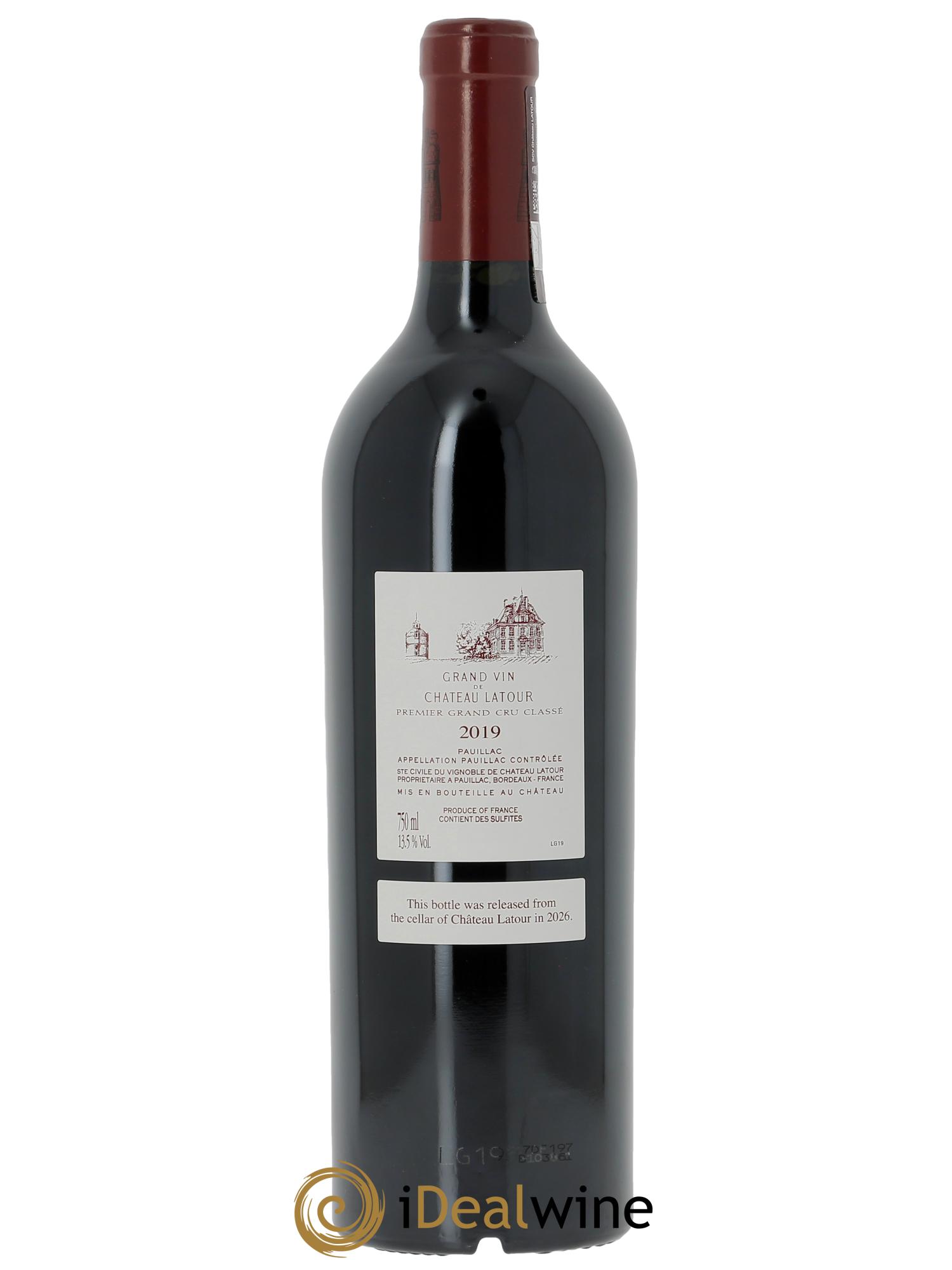 Château Latour 1er Grand Cru Classé 2019 - Lotto di 1 bottiglia - 2