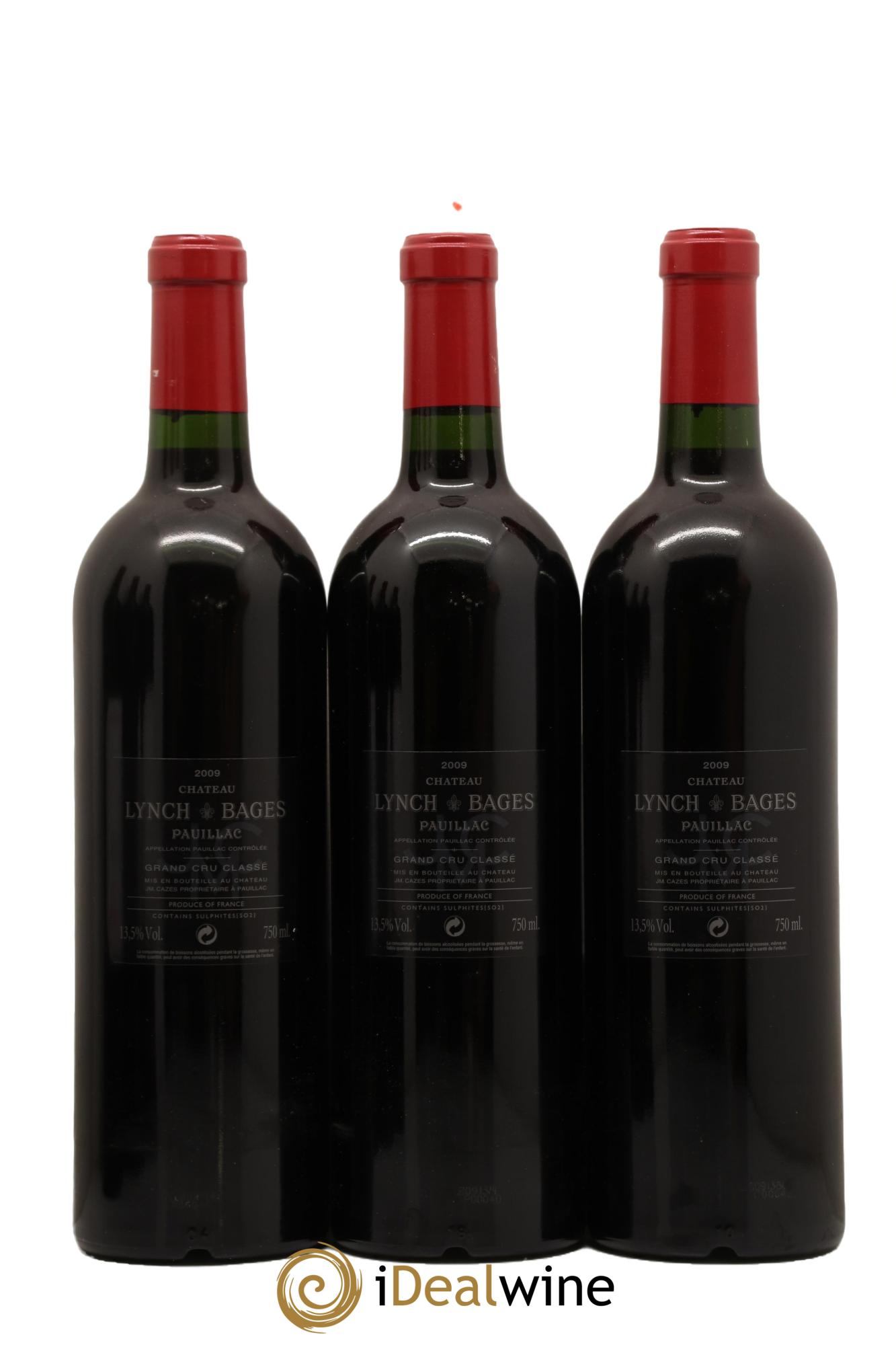 Château Lynch Bages 5ème Grand Cru Classé 2009 - Lot de 12 bouteilles - 4
