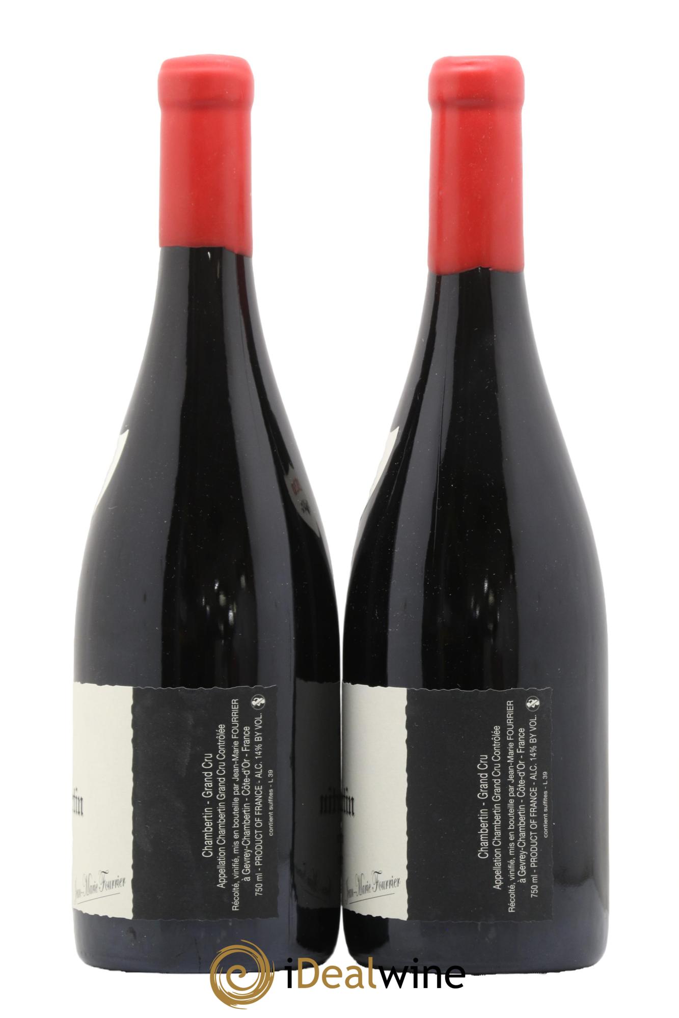 Chambertin Grand Cru Vieille Vigne Fourrier (Domaine) 2020 - Lot of 2 bottles - 1