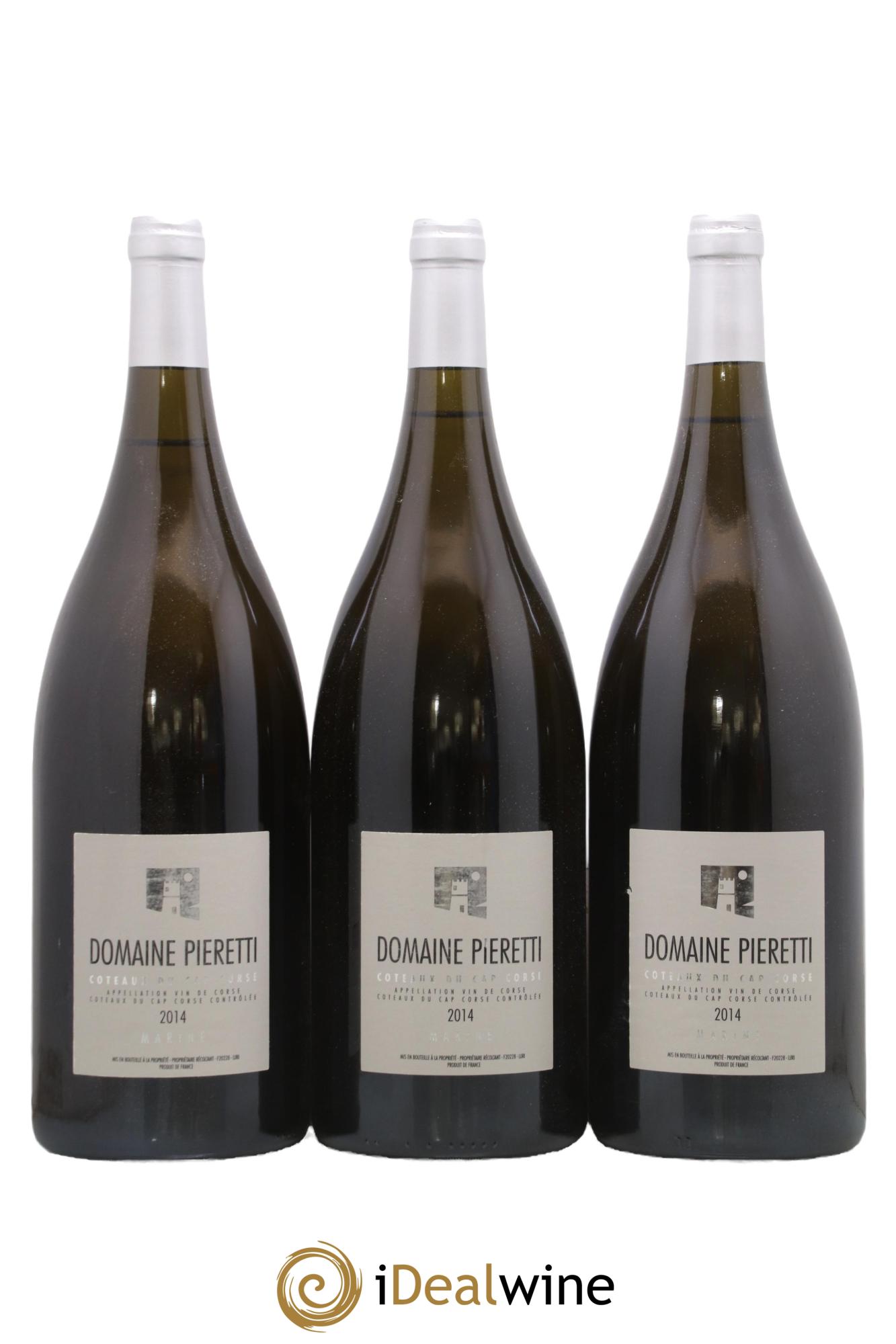 Vin de Corse Coteaux du Cap Corse Marine Domaine Pieretti 2014 - Lot de 3 magnums - 0