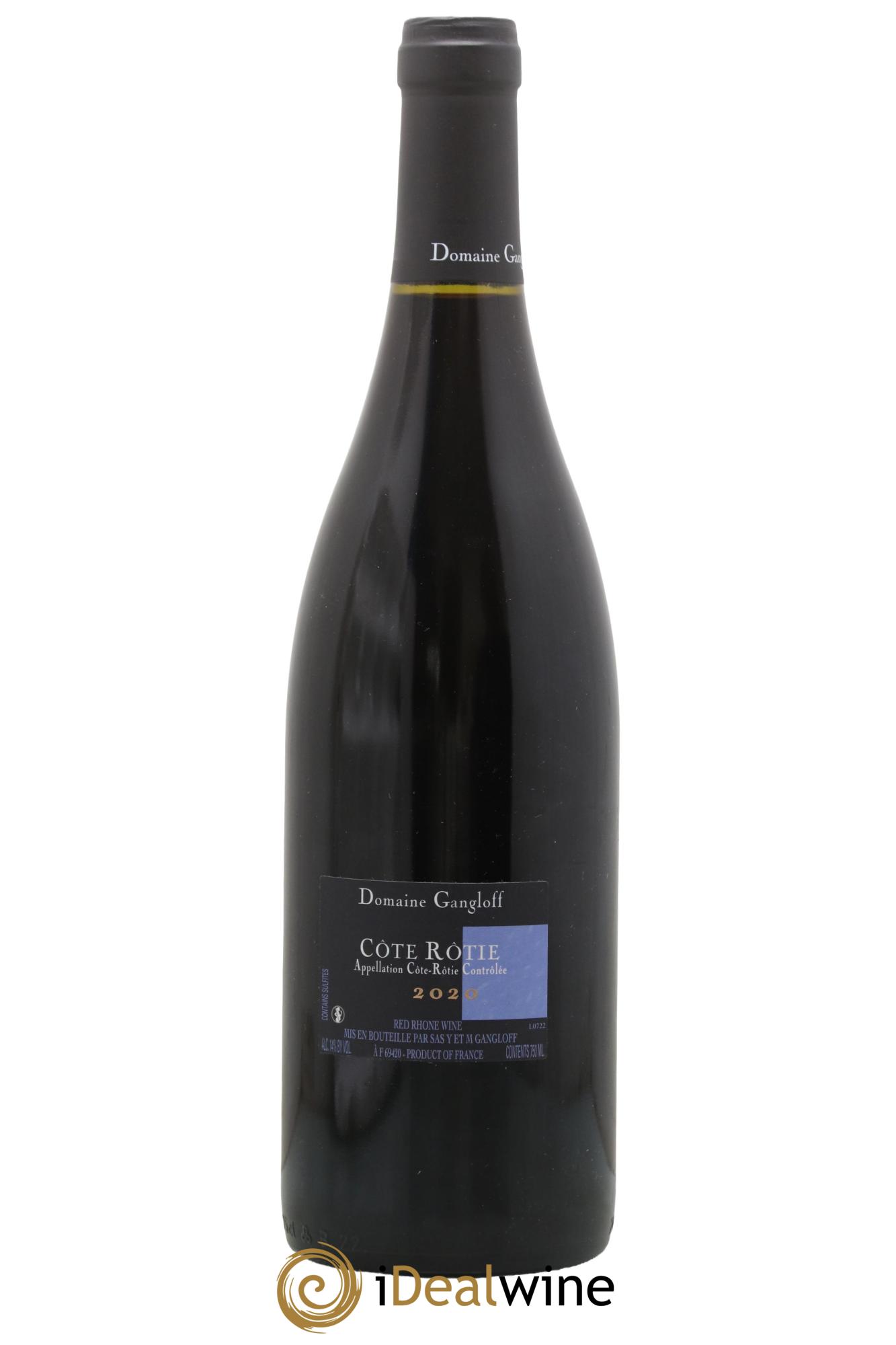 Côte-Rôtie La Barbarine Gangloff (Domaine) 2020 - Lot de 1 bouteille - 1