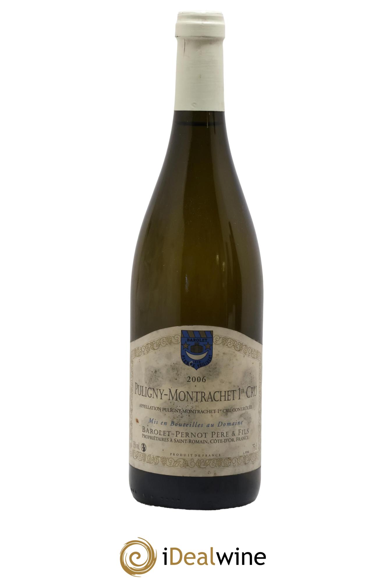 Puligny-Montrachet 1er Cru Barolet-Pernot 2006 - Posten von 1 Flasche - 0