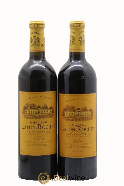 Château Lafon Rochet 4ème Grand Cru Classé 2004 - Lot of 2 bottles - 0