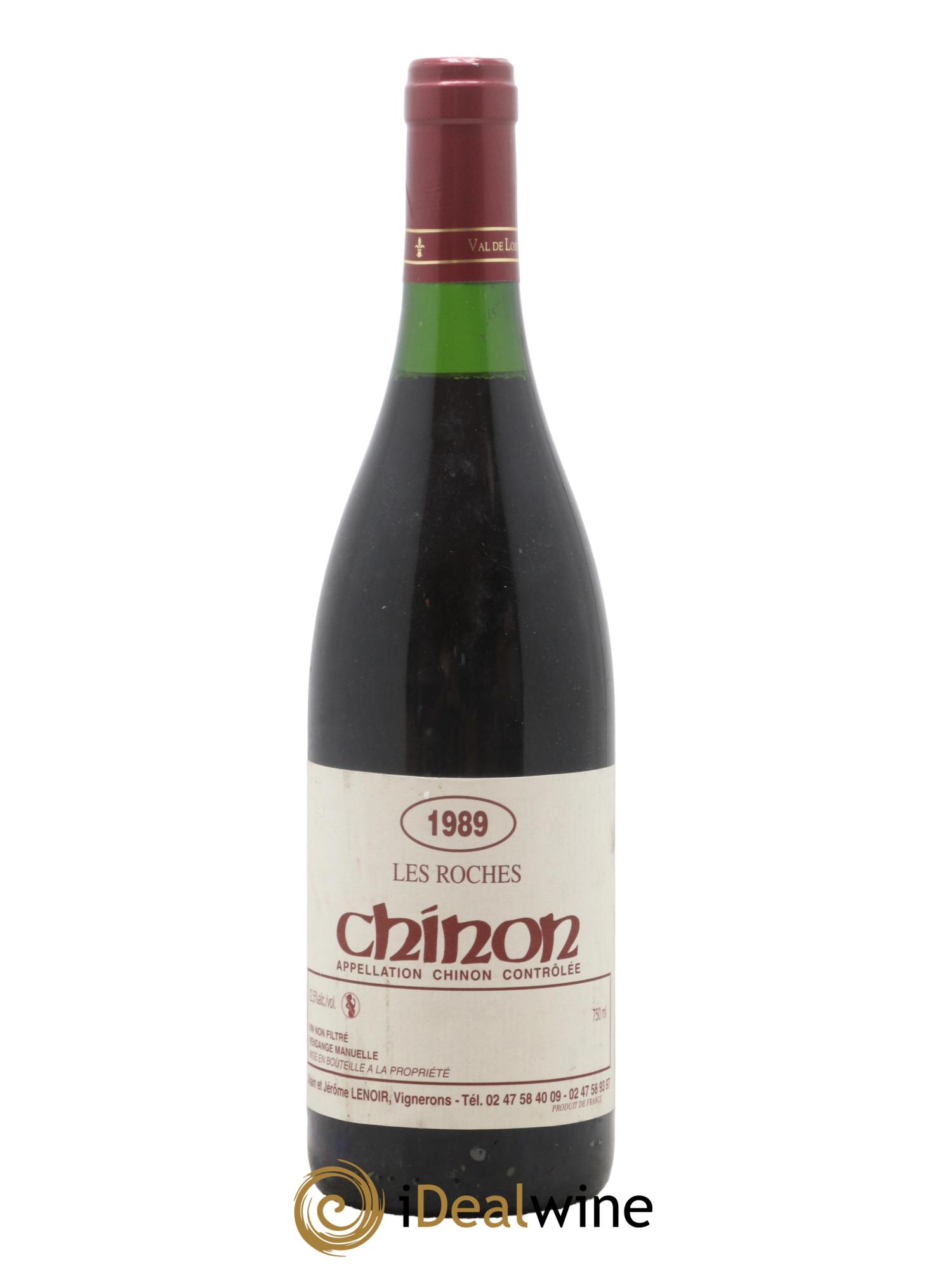 Chinon Les Roches Lenoir (Domaine) 1989 - Lot de 1 bouteille - 0