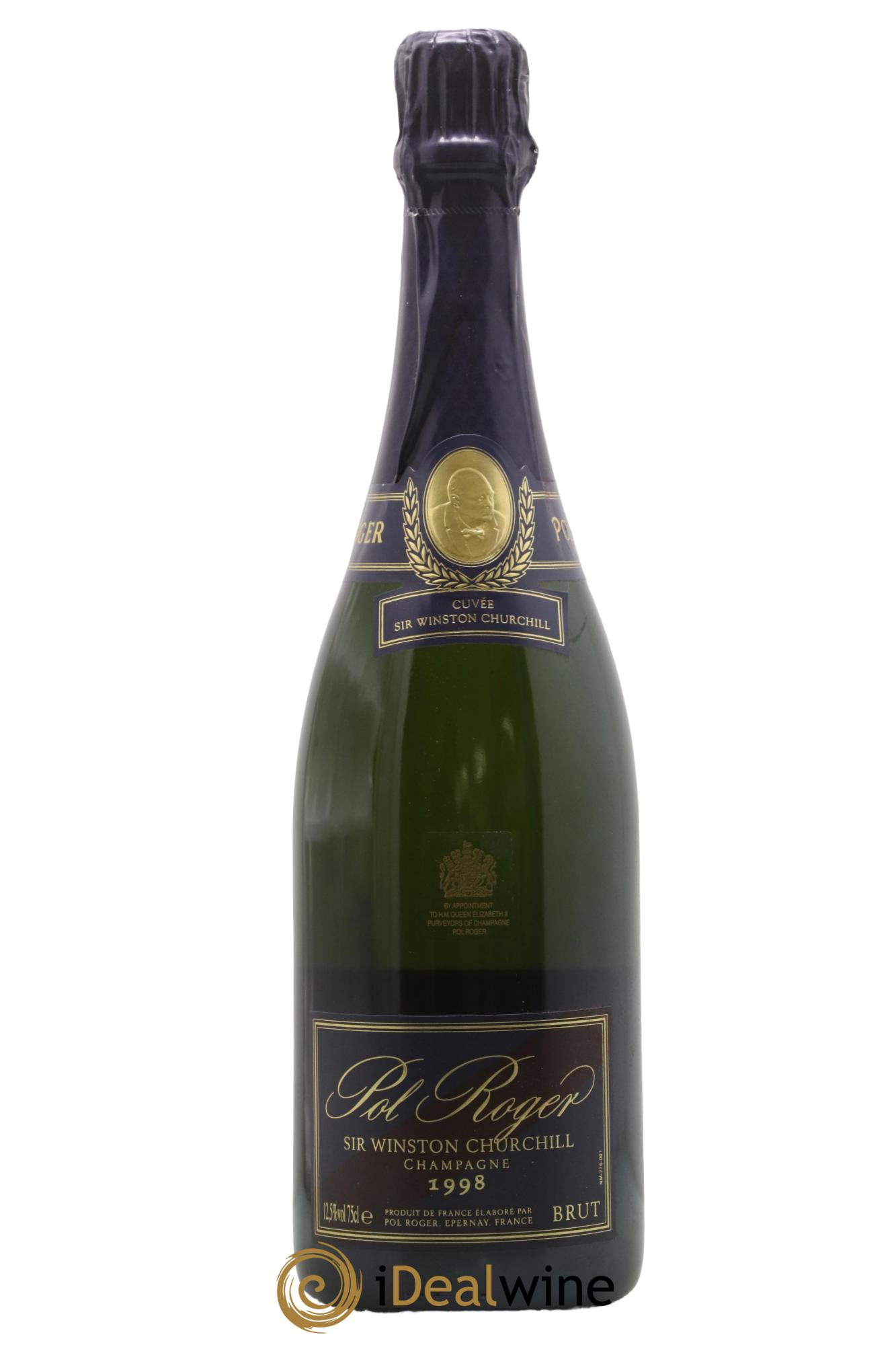 Cuvée Winston Churchill Pol Roger 1998 - Lot de 1 bouteille - 1