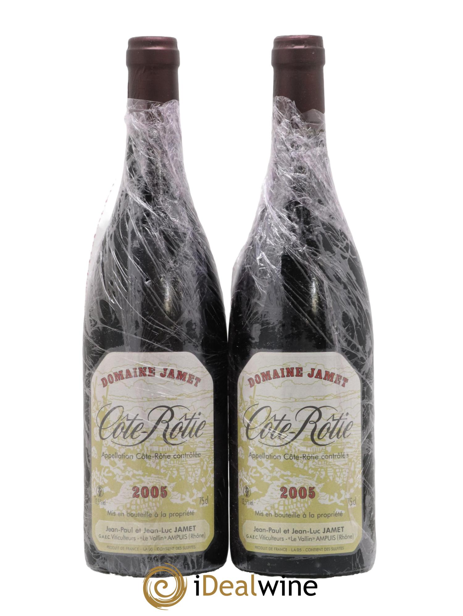 Côte-Rôtie Jamet (Domaine) 2005 - Lot de 2 bouteilles - 0