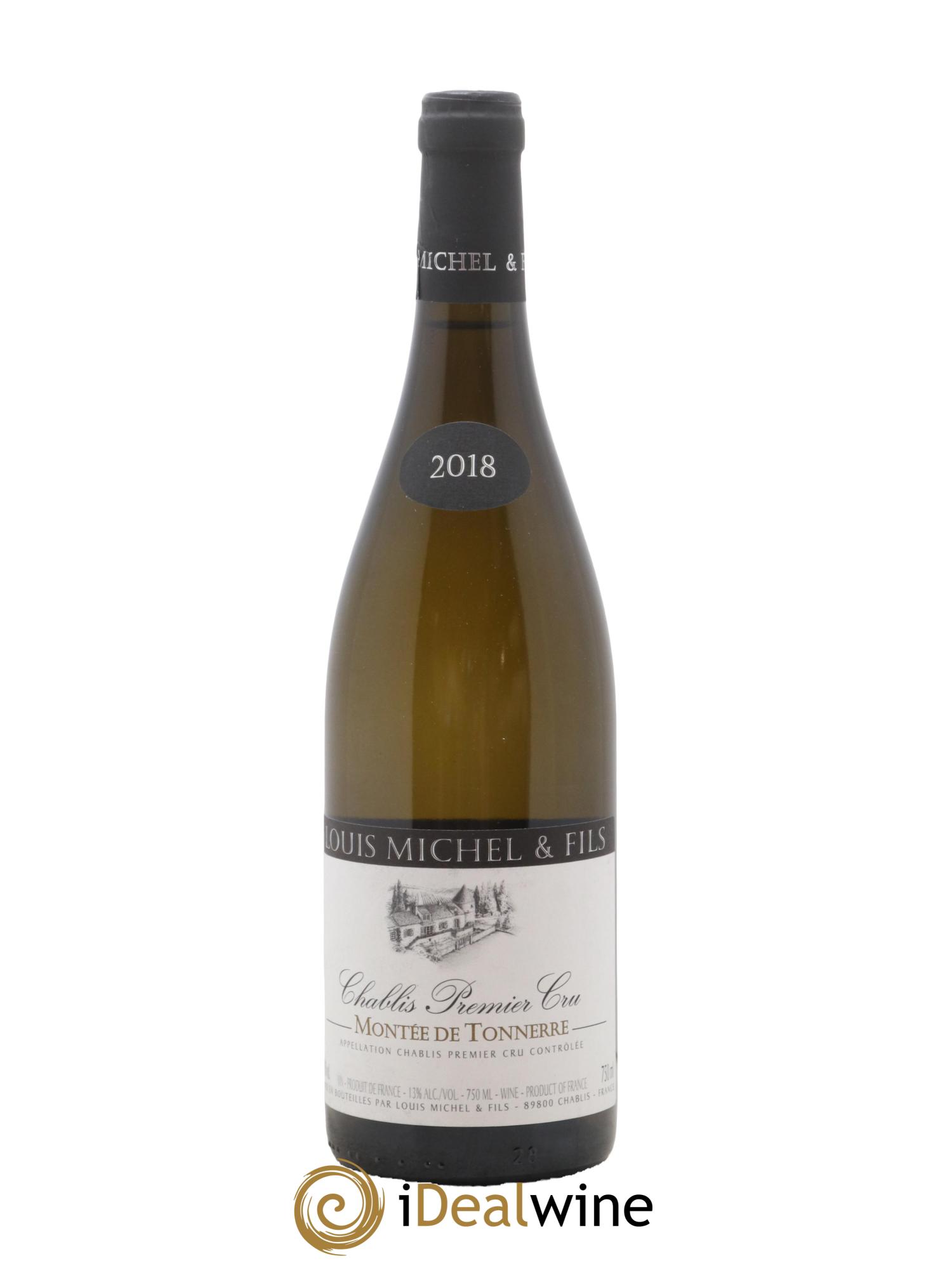 Chablis 1er Cru Montée de Tonnerre Louis Michel et Fils 2018 - Lot de 1 bouteille - 0