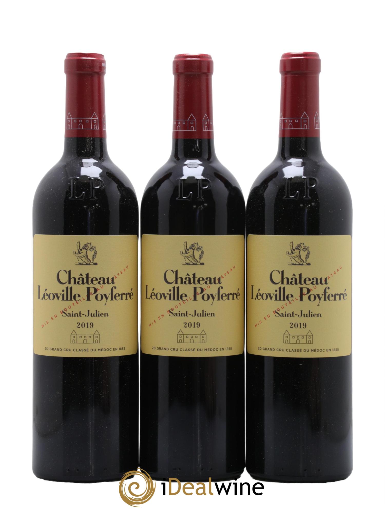 Château Léoville Poyferré 2ème Grand Cru Classé  2019 - Posten von 6 Flaschen - 1