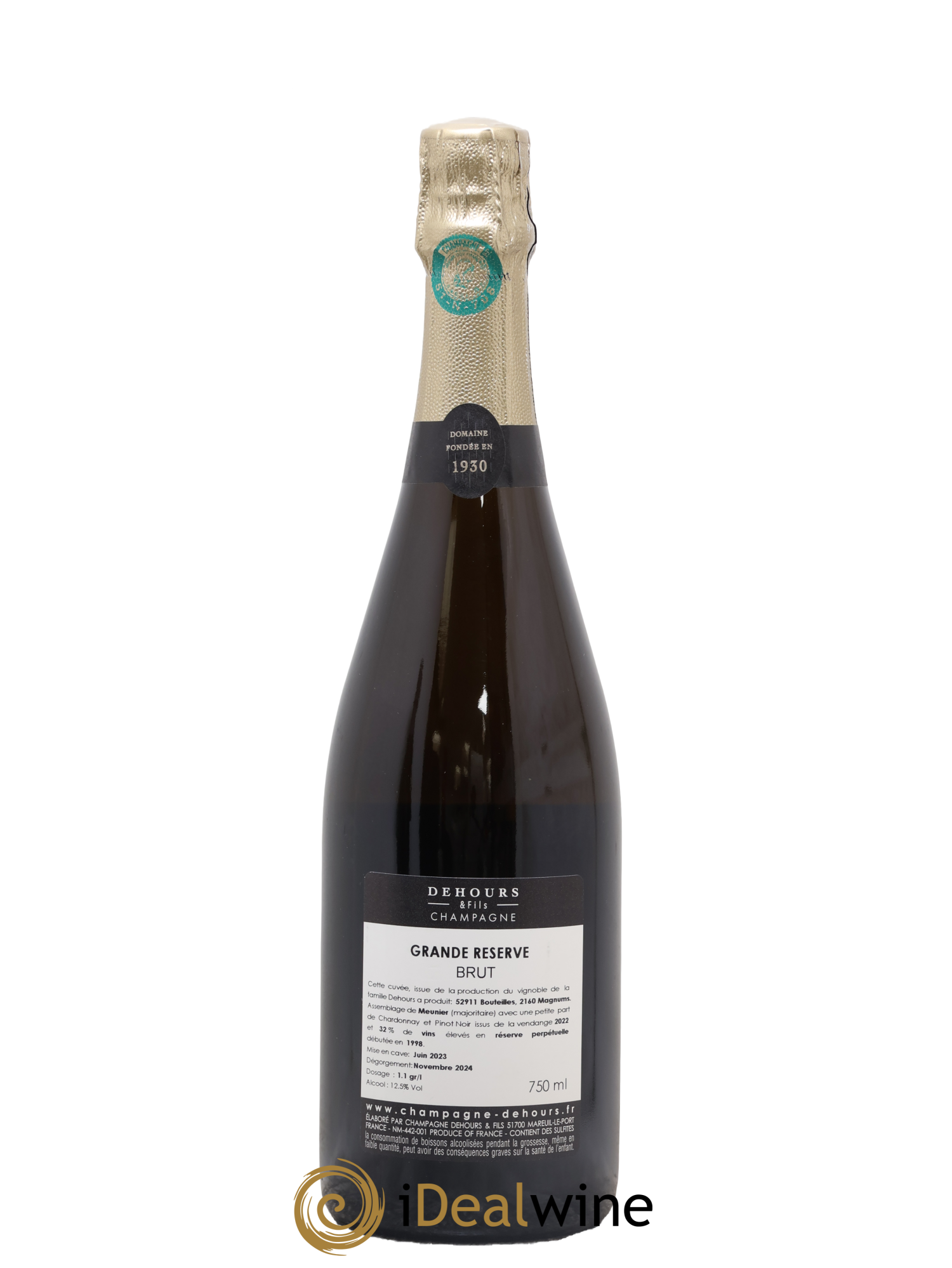 Grande Réserve Brut Dehours & Fils - Lot de 1 bouteille - 1