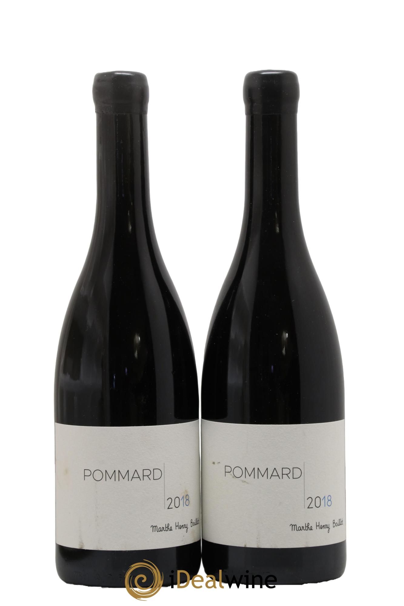 Pommard 1er Cru Marthe Henry 2018 - Lot de 2 bouteilles - 0